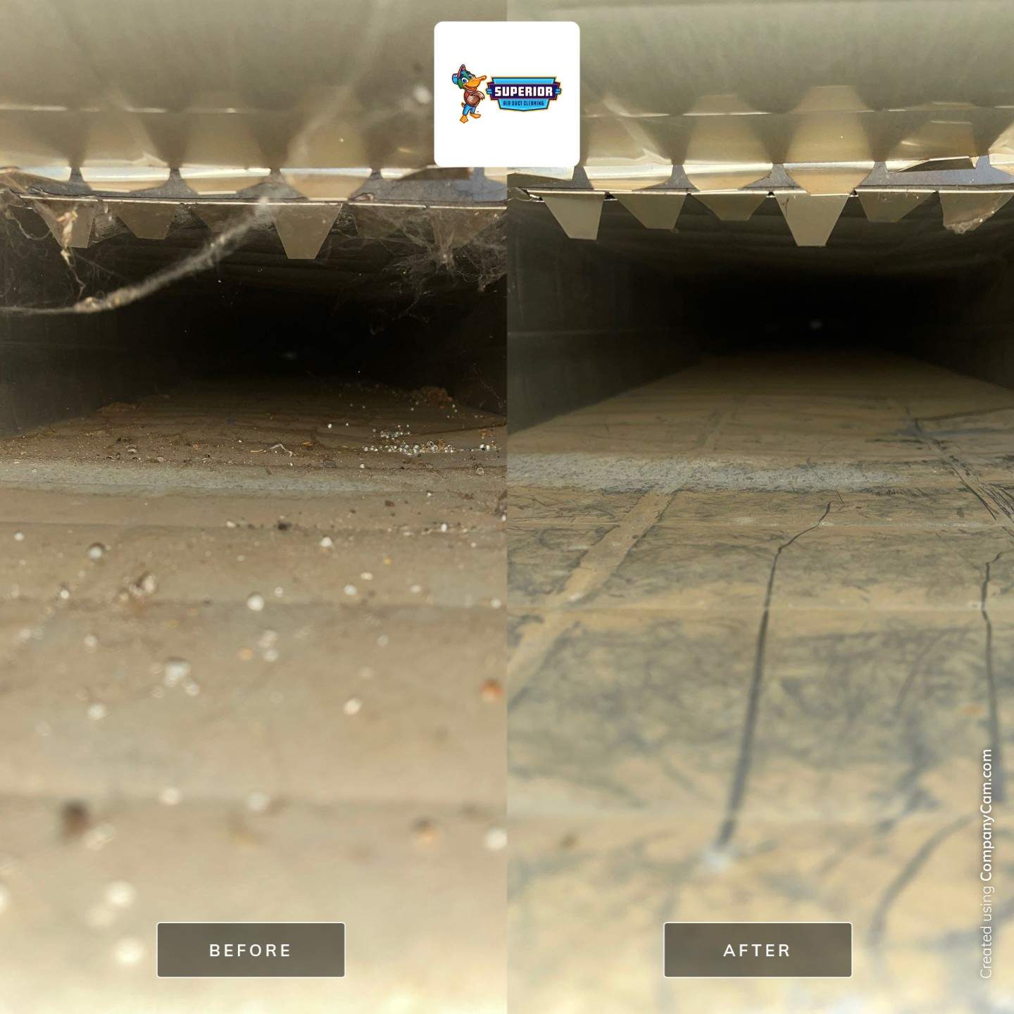 Air Duct Cleaning With a Vacuum Truck in Rochester, PA by Superior Air Duct Cleaning