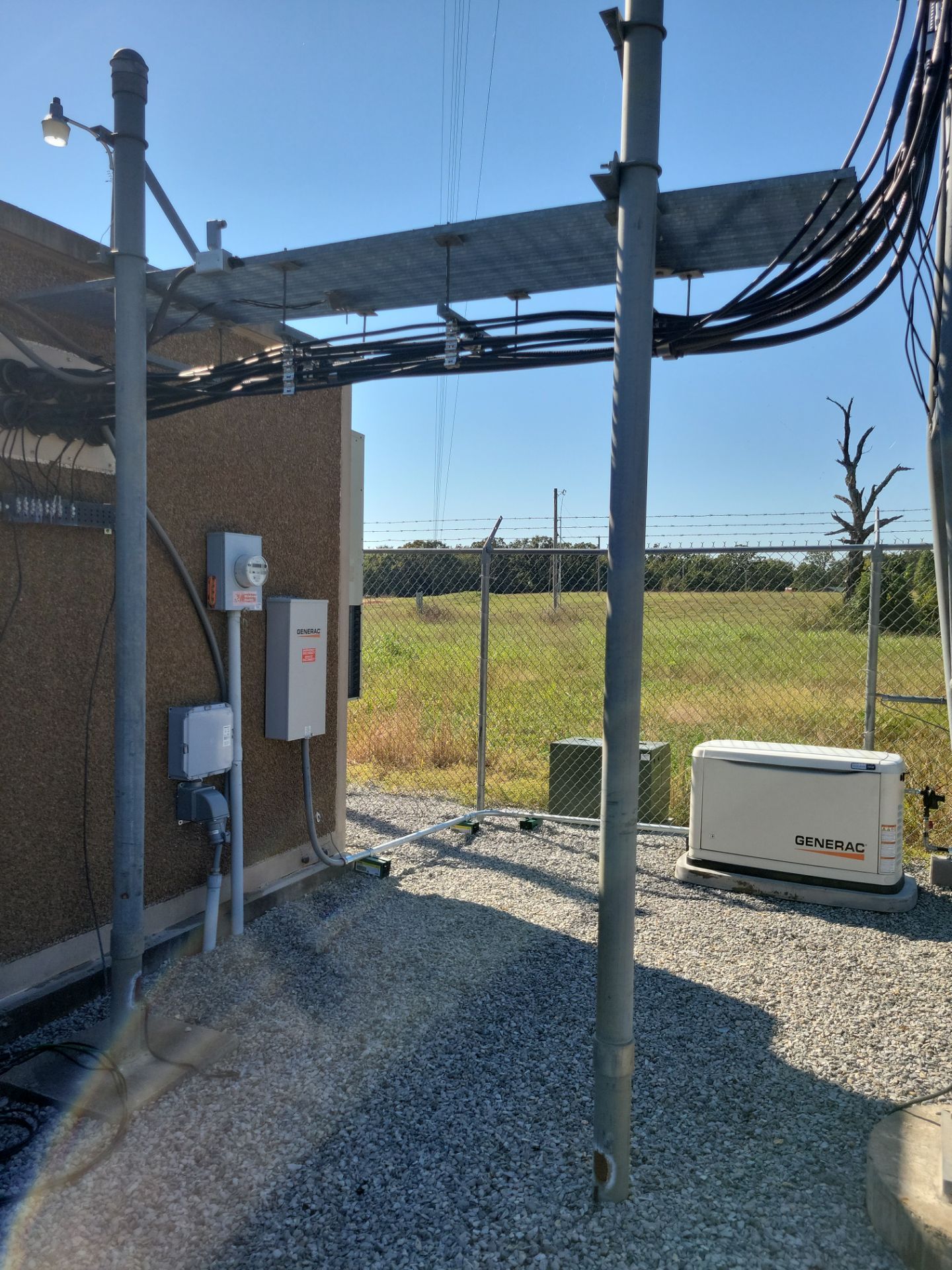 Radio Tower Backup Generator by Argent Electric LLC