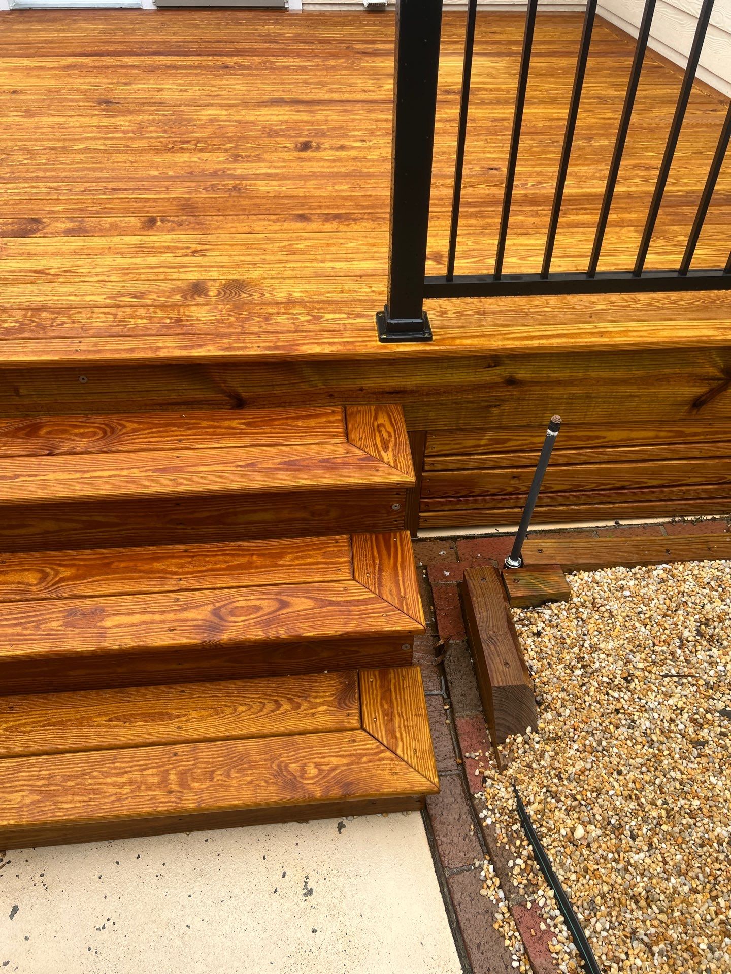 Weathered Deck using Wood Sealant by DuraSeal