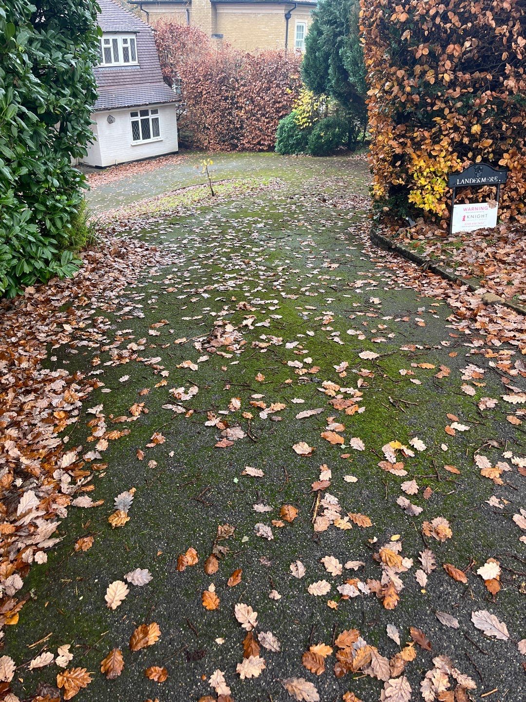 Resin Driveway Clean using Honda 15lpm Low Pressure Washing Machine by Ges Exterior Cleaning ltd