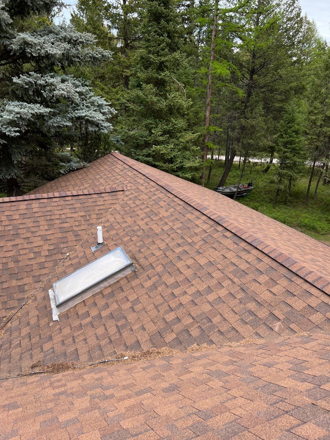 GAF Timberline HDZ - Hunter Green by Montana Roofing Solutions