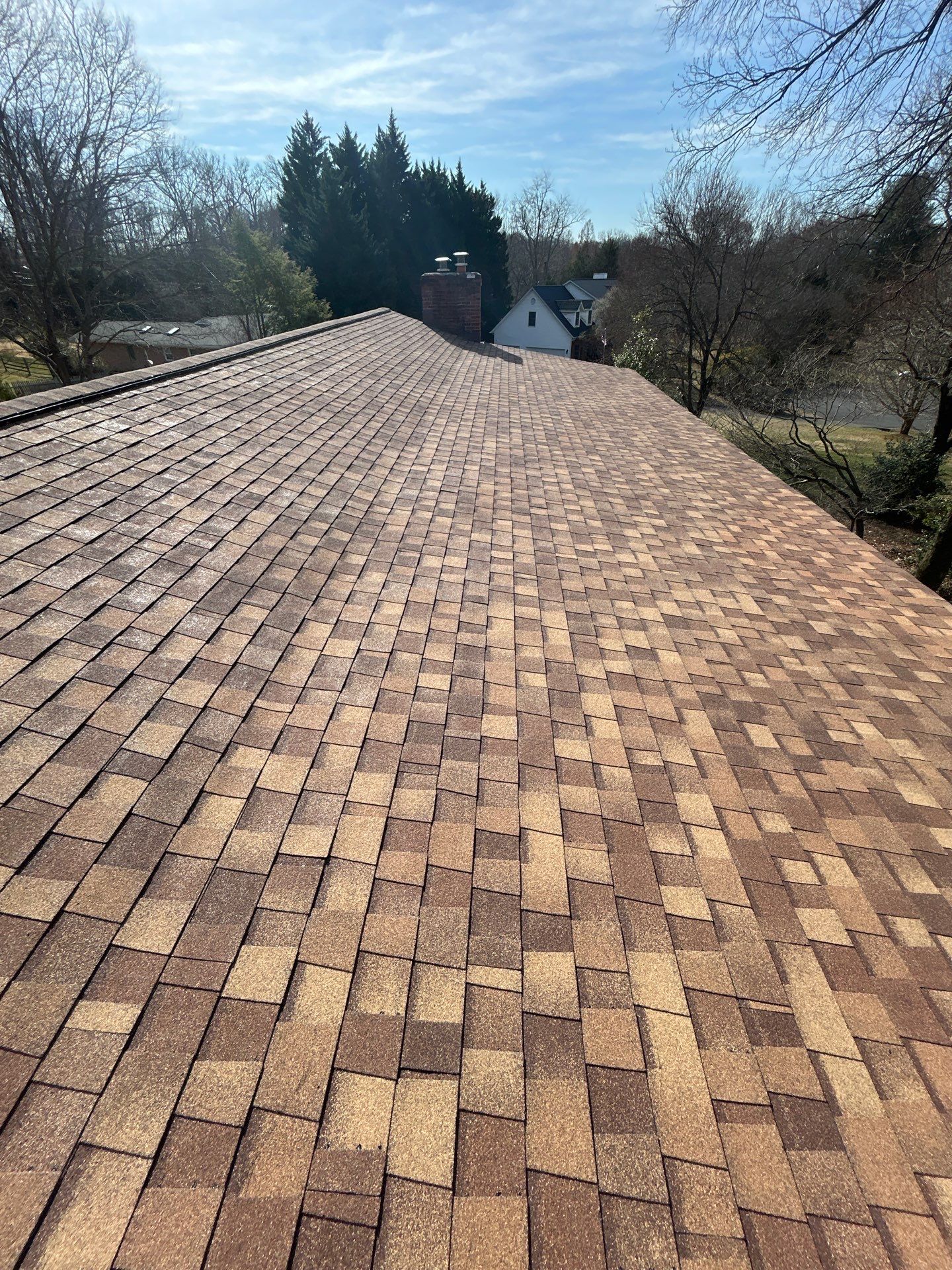 Great Falls: Residential Roof Replacement with CertainTeed Landmark Pro in Max Def Resawn Shake by RM Banning, Inc.