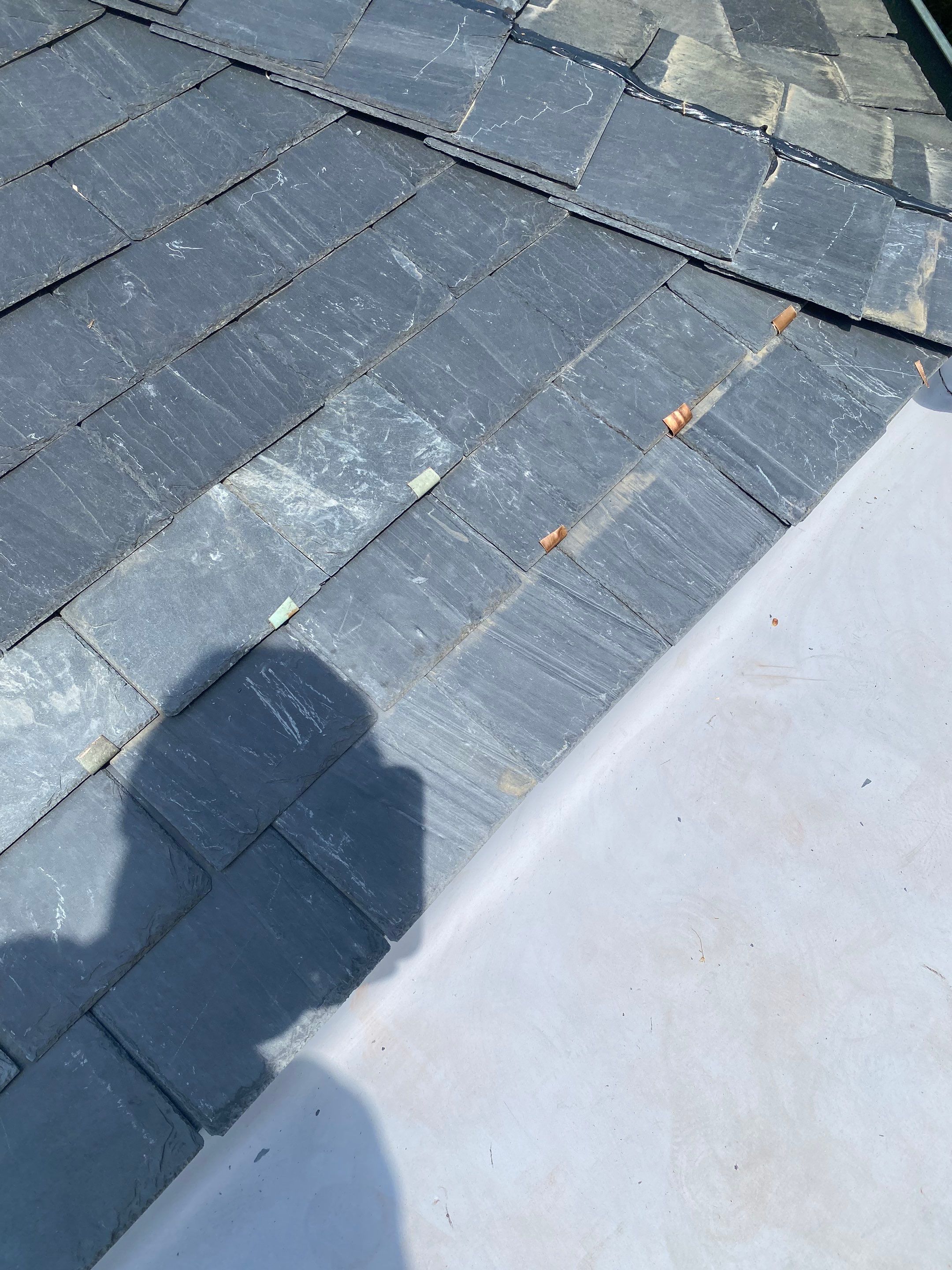 Arlington: Buckingham Slate and Carlisle Syntec TPO Roof by RM Banning, Inc.