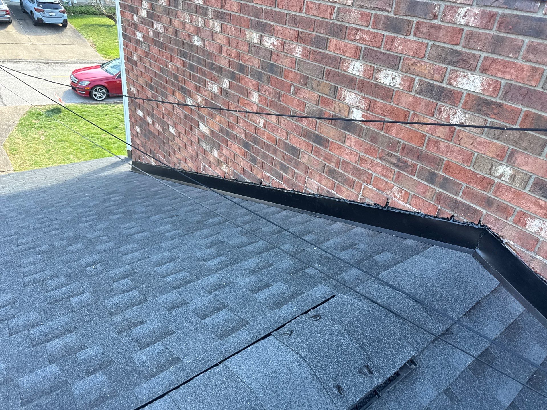 Residential Roofing Installation using GAF Timberline HDZ Charcoal by Rainstoppers Roofing