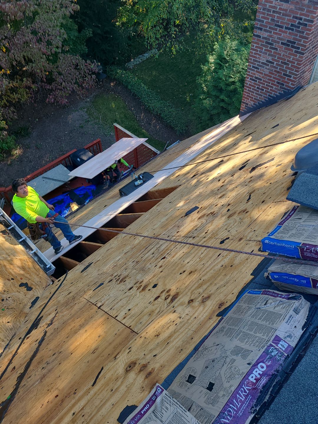 Burke: Residential Roof Replacement with CertainTeed Landmark Pro Designer Shingles in Max Def Charcoal Black by RM Banning, Inc.