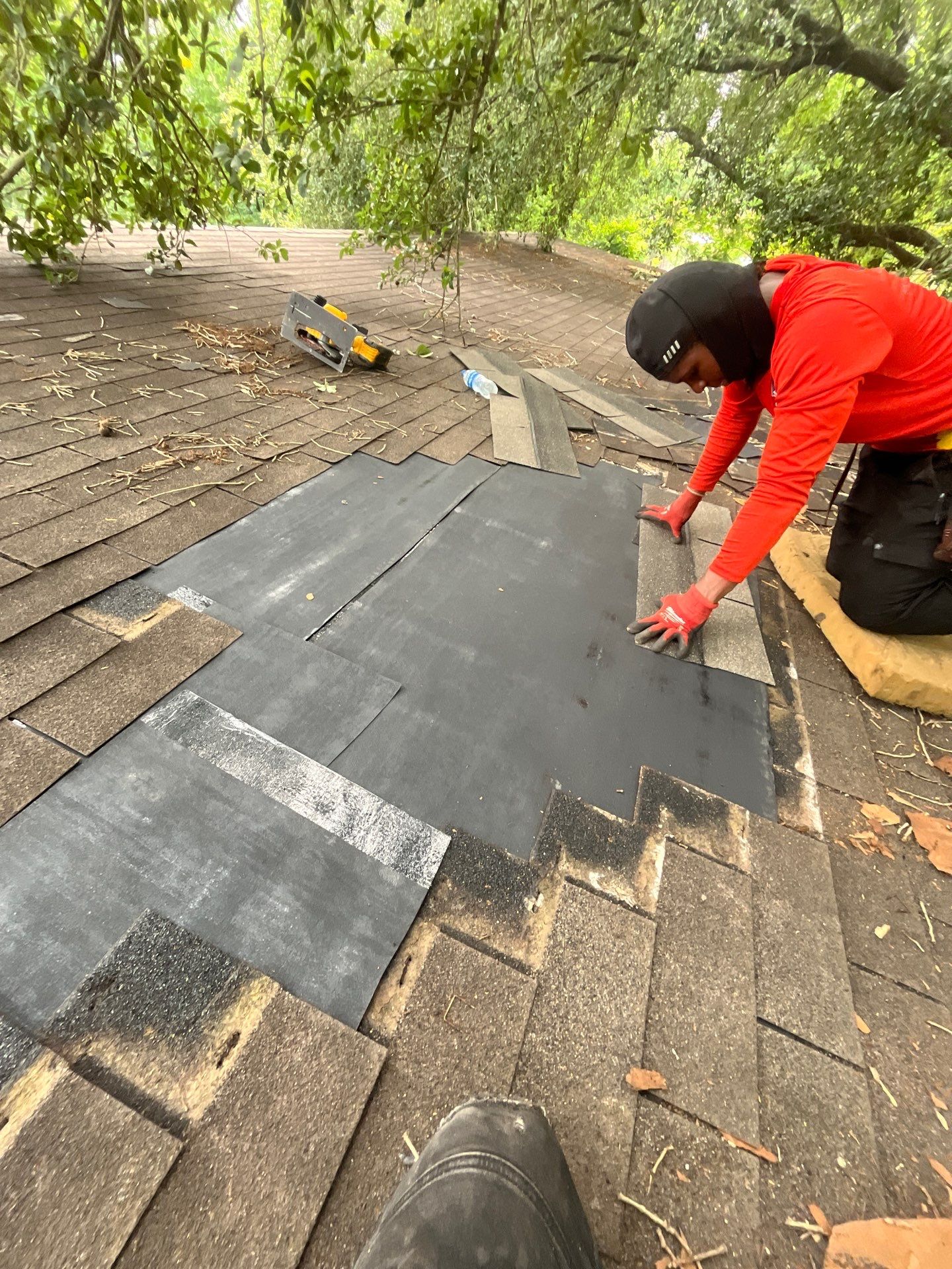 Residential Roofing Repair using Owen's Corning Duration (Lifetime) Shingles by Roof Repair Company
