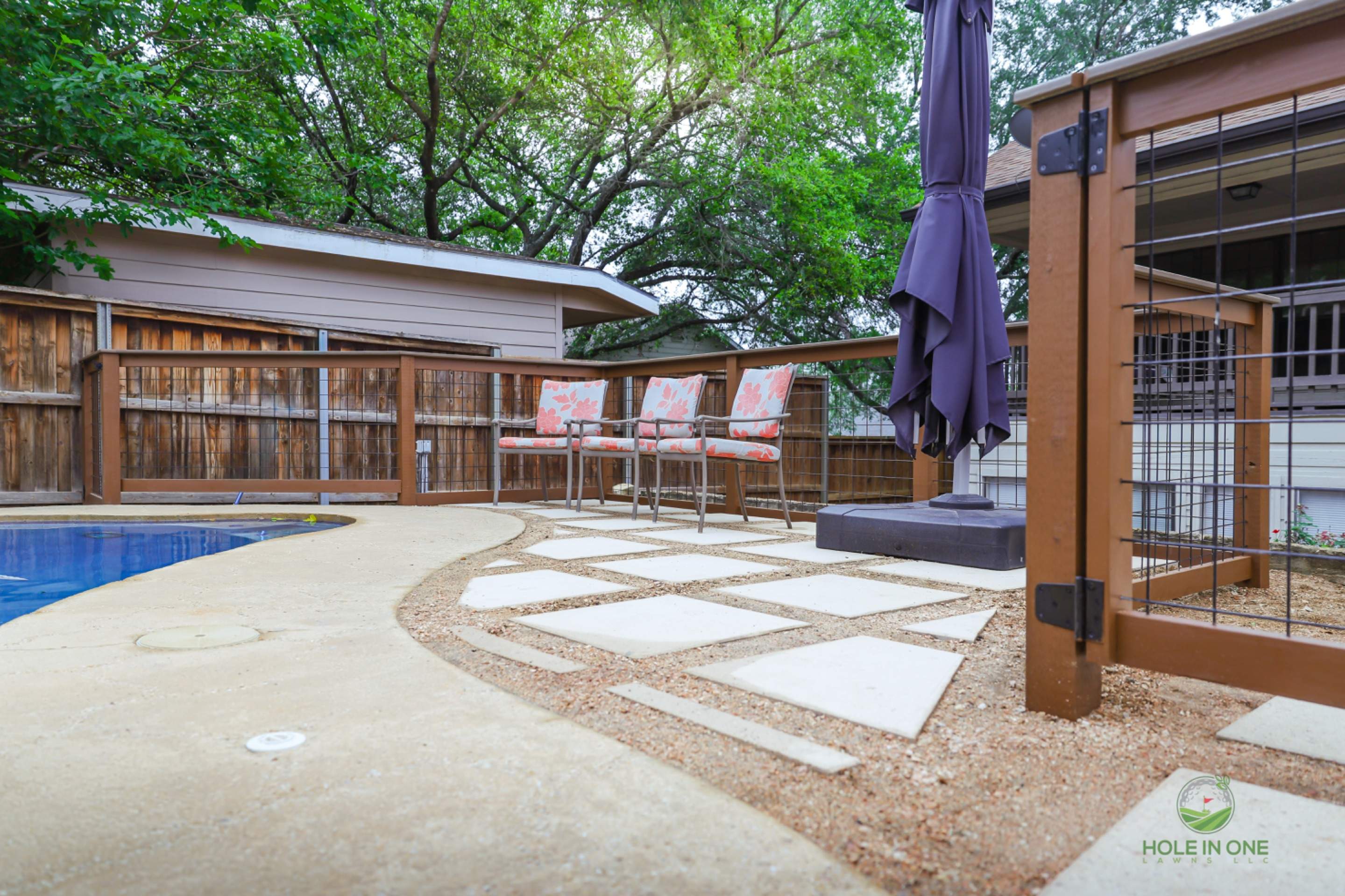 Hidden Forest, San Antonio TX by Hole In One Lawns, LLC