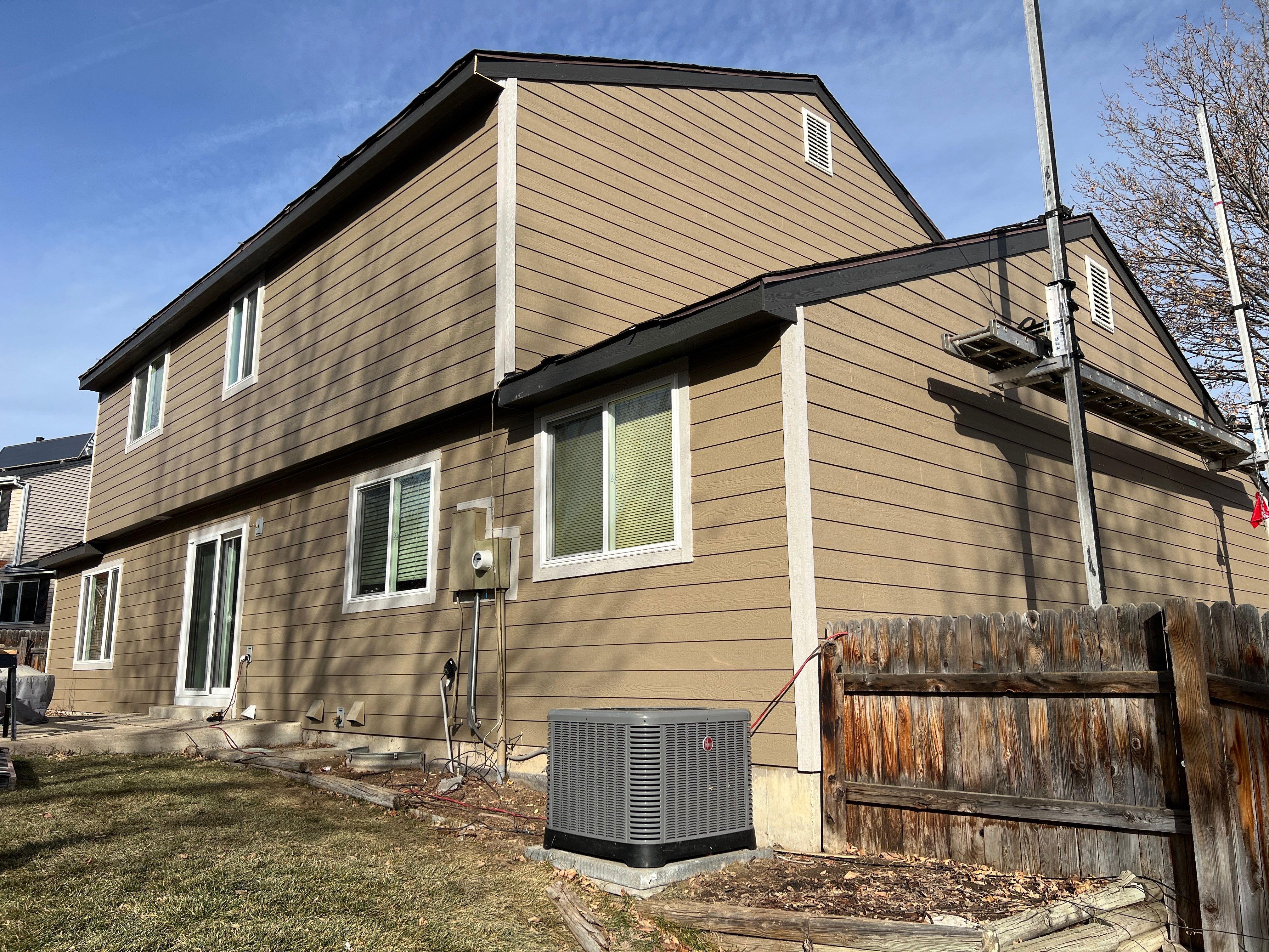 Siding Installation using LP Smartside Diamond Kote by United Windows and Siding LLC