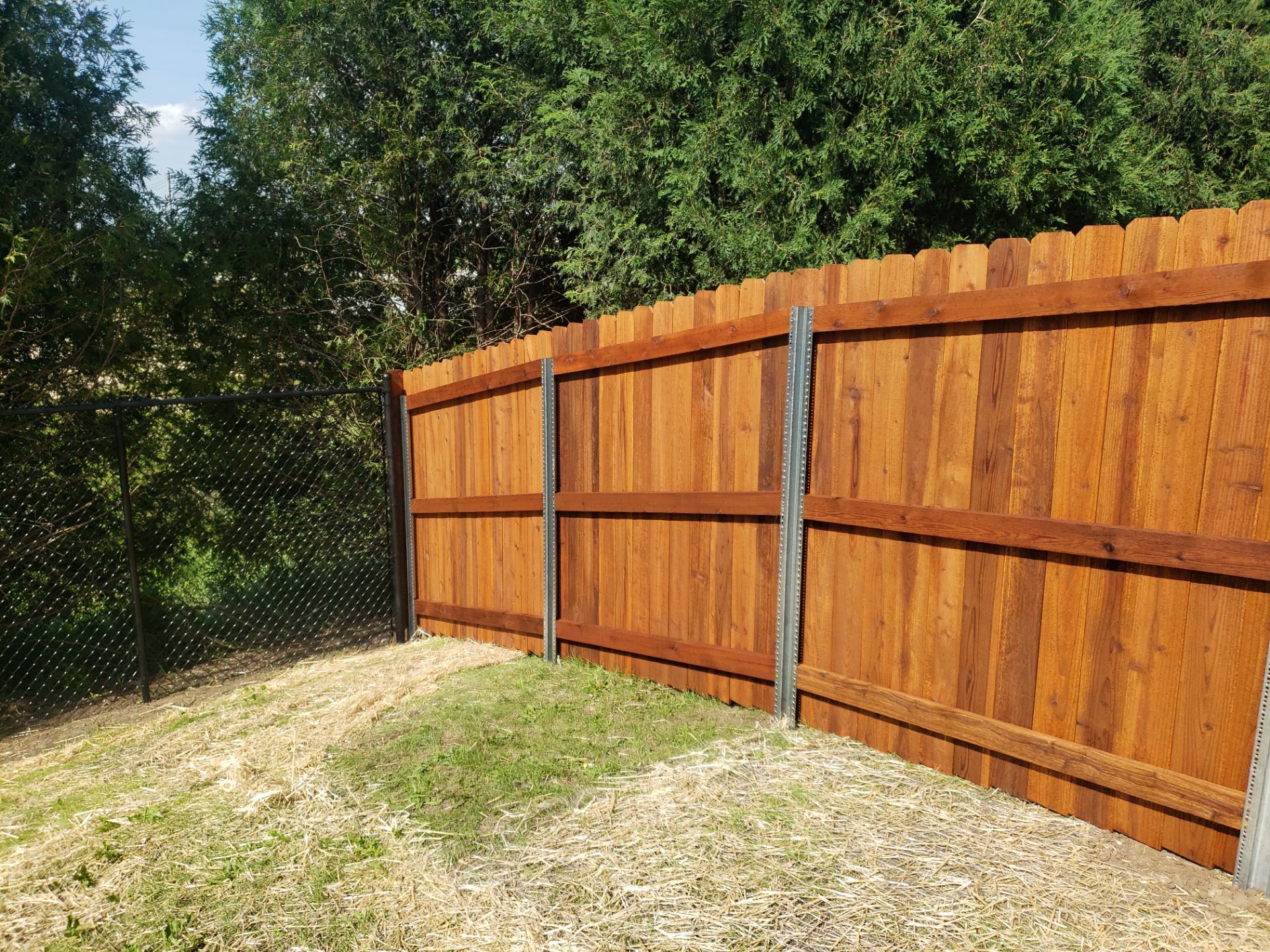 Project in Waverly by Perfect Picket Fence and Stain
