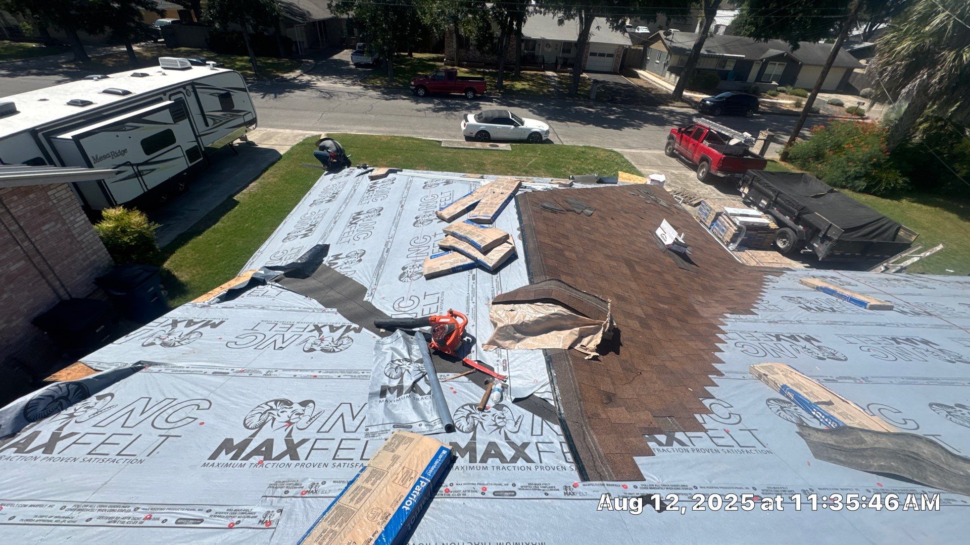Project in New Braunfels by Rhino Roofing and General Contracting, LLC