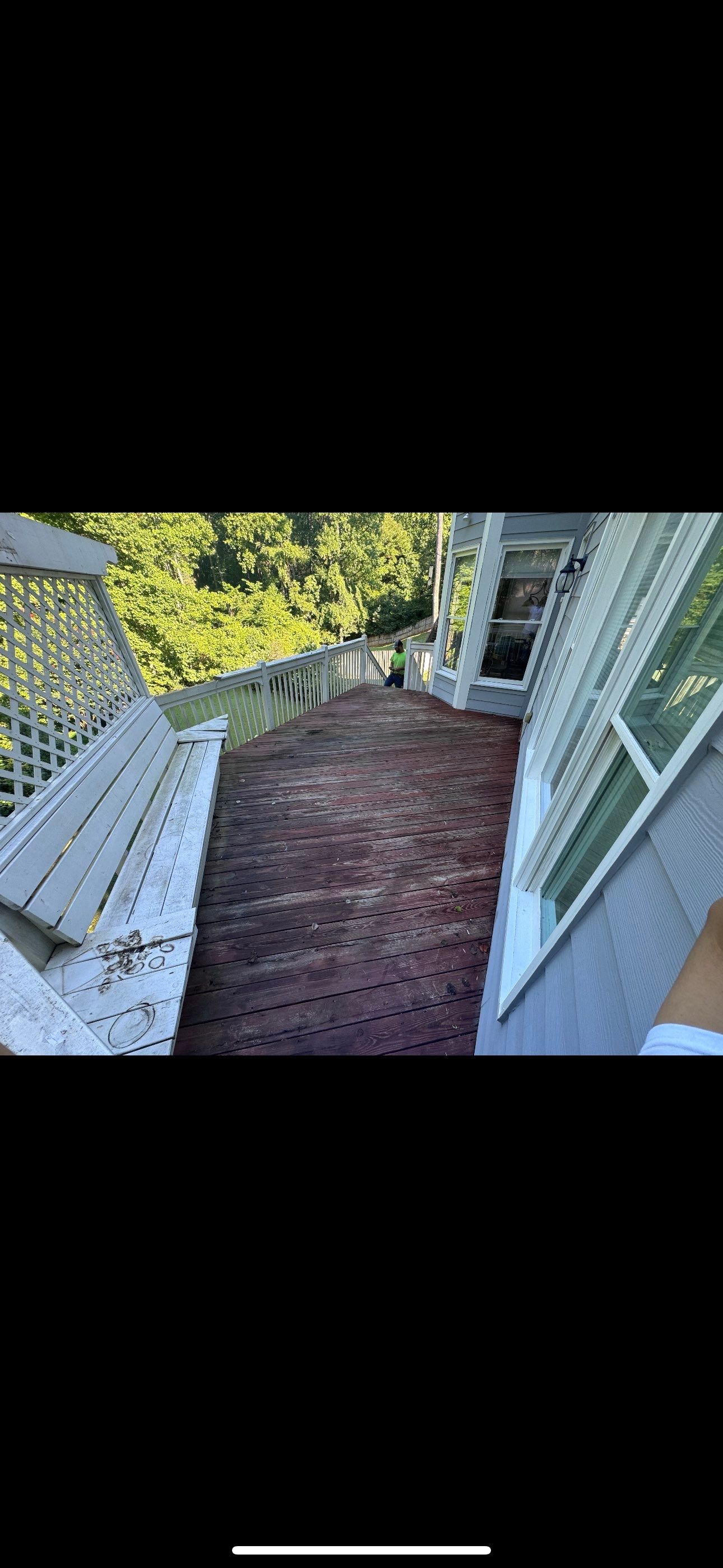 Pressure-Treated Wood Deck Replacement with Metal Balusters in Acworth by Swift Home Renovations
