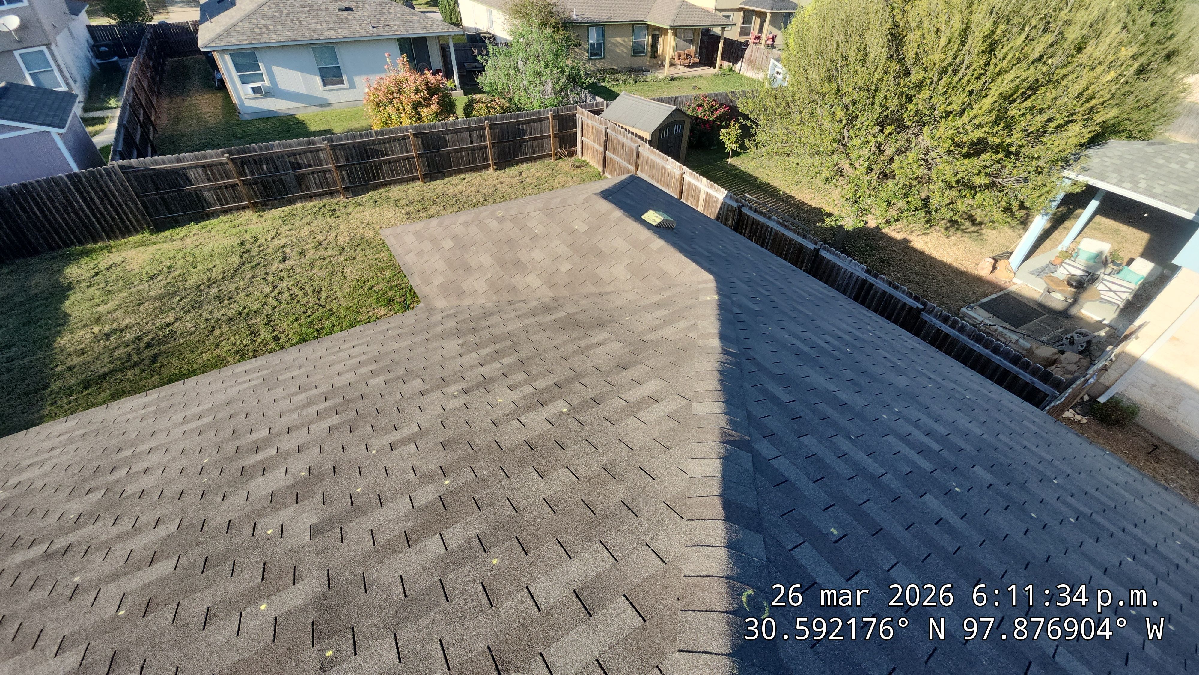 Residential Roof Replacement and Storm Damage Restoration in Leander by Caliber Restoration LLC