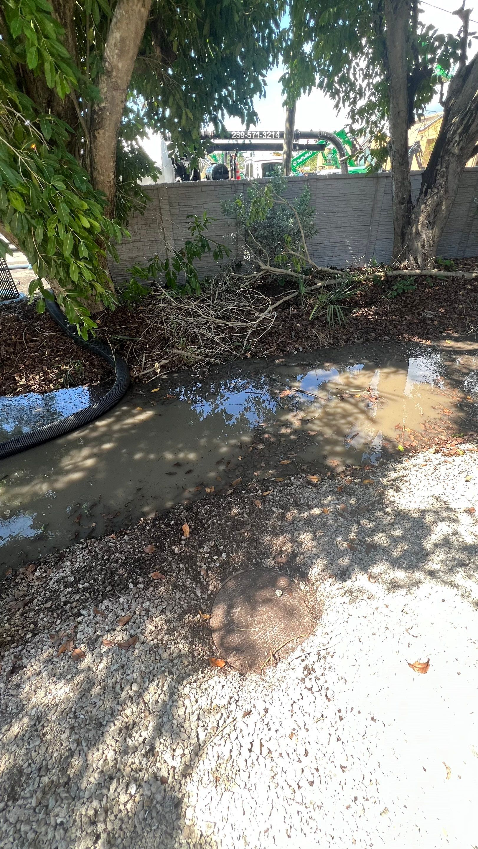 Naples Sunbelt Stormwater Catch Basin Cleaning by APS Power & Water