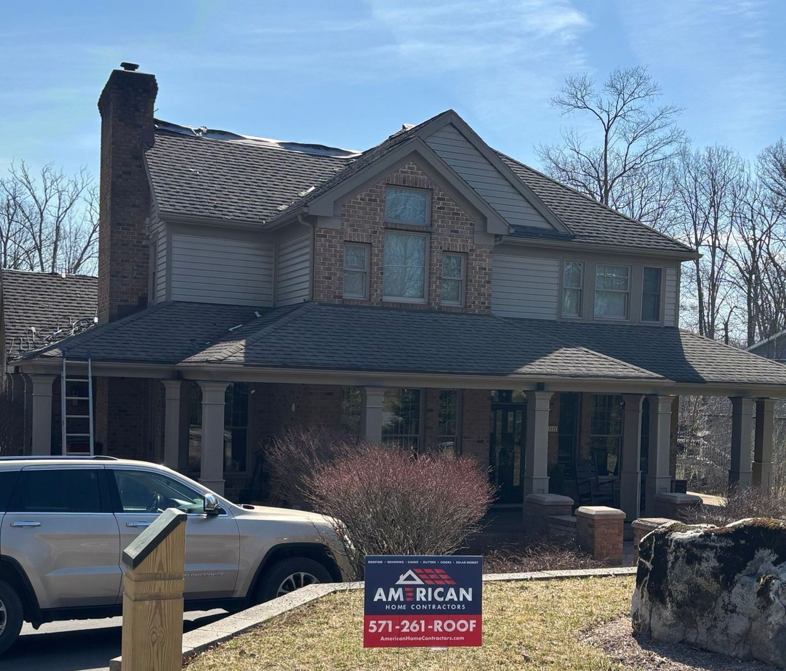 Metal Roof Replacement  by American Home Contractors
