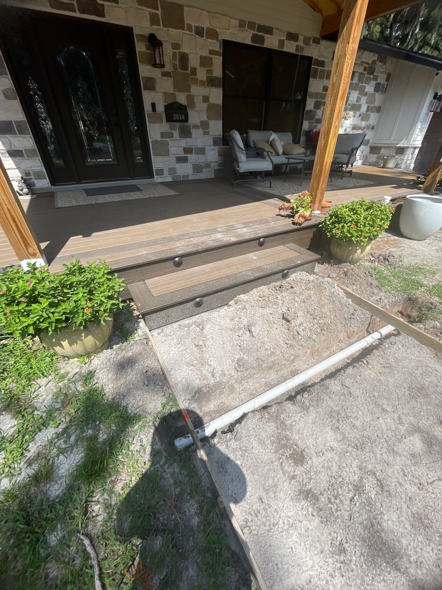 Concrete Driveway Replacement and Expansion in Orange Park by Burlington Concrete & Asphalt Inc
