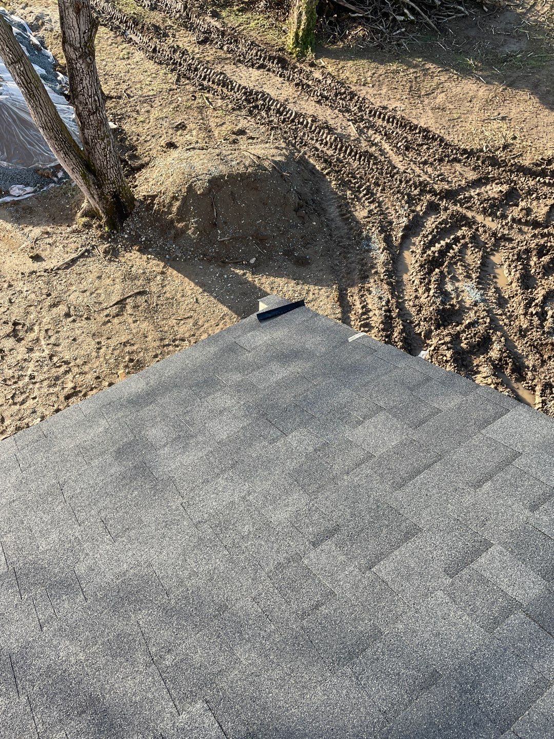 Residential Roofing Installation using 16" Prolok metal and Owens corning shingles by Top Notch Roofing Inc