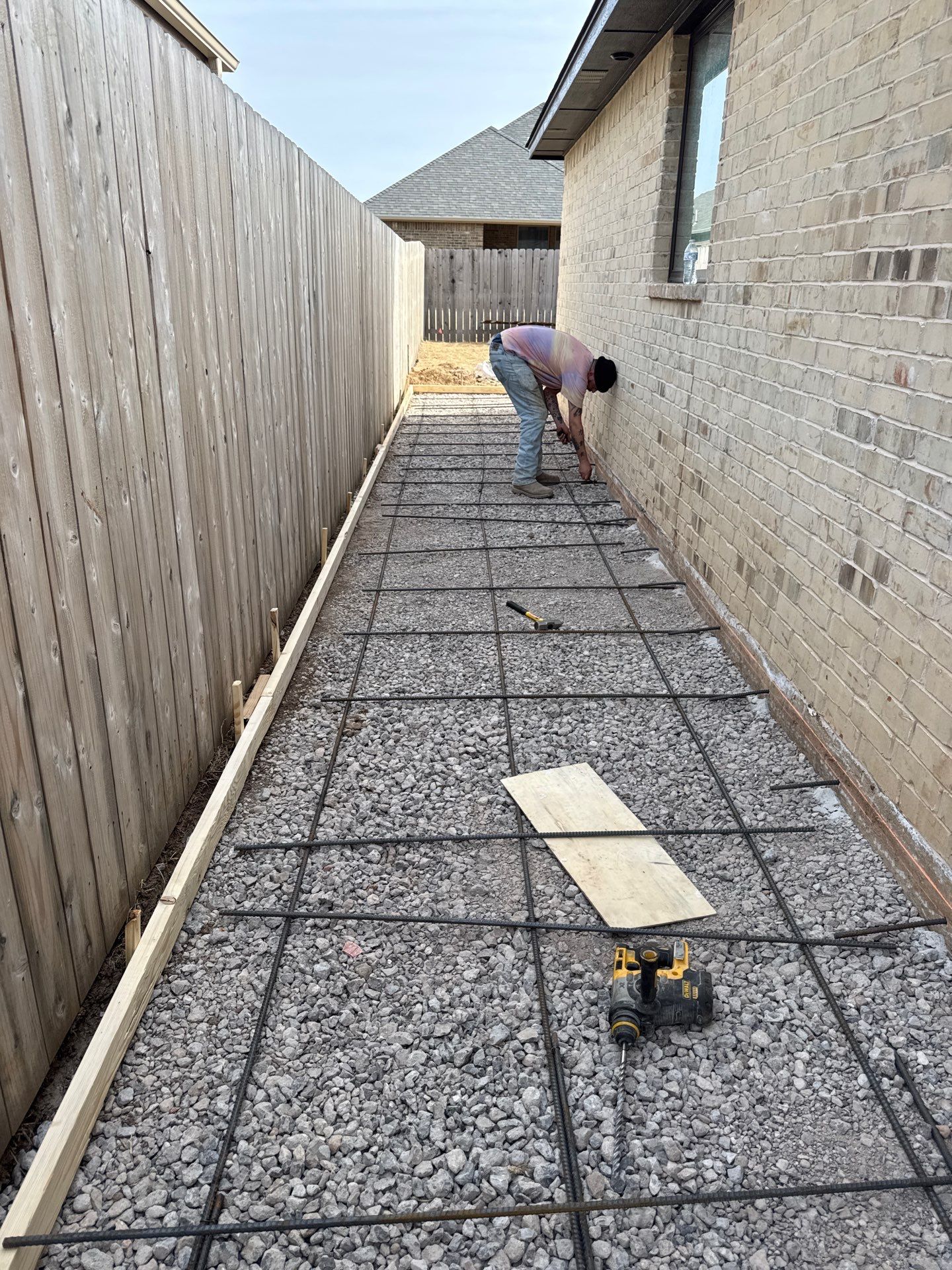 Concrete Sidewalk And Footer by Clays Services Inc