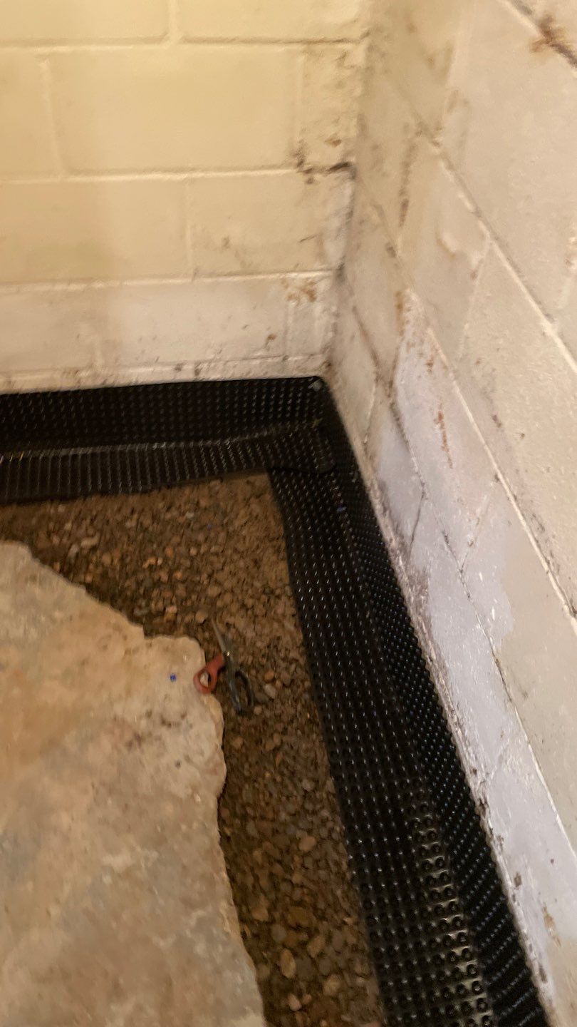Drain Tile in Columbia Heights by Waterproofing Northeast
