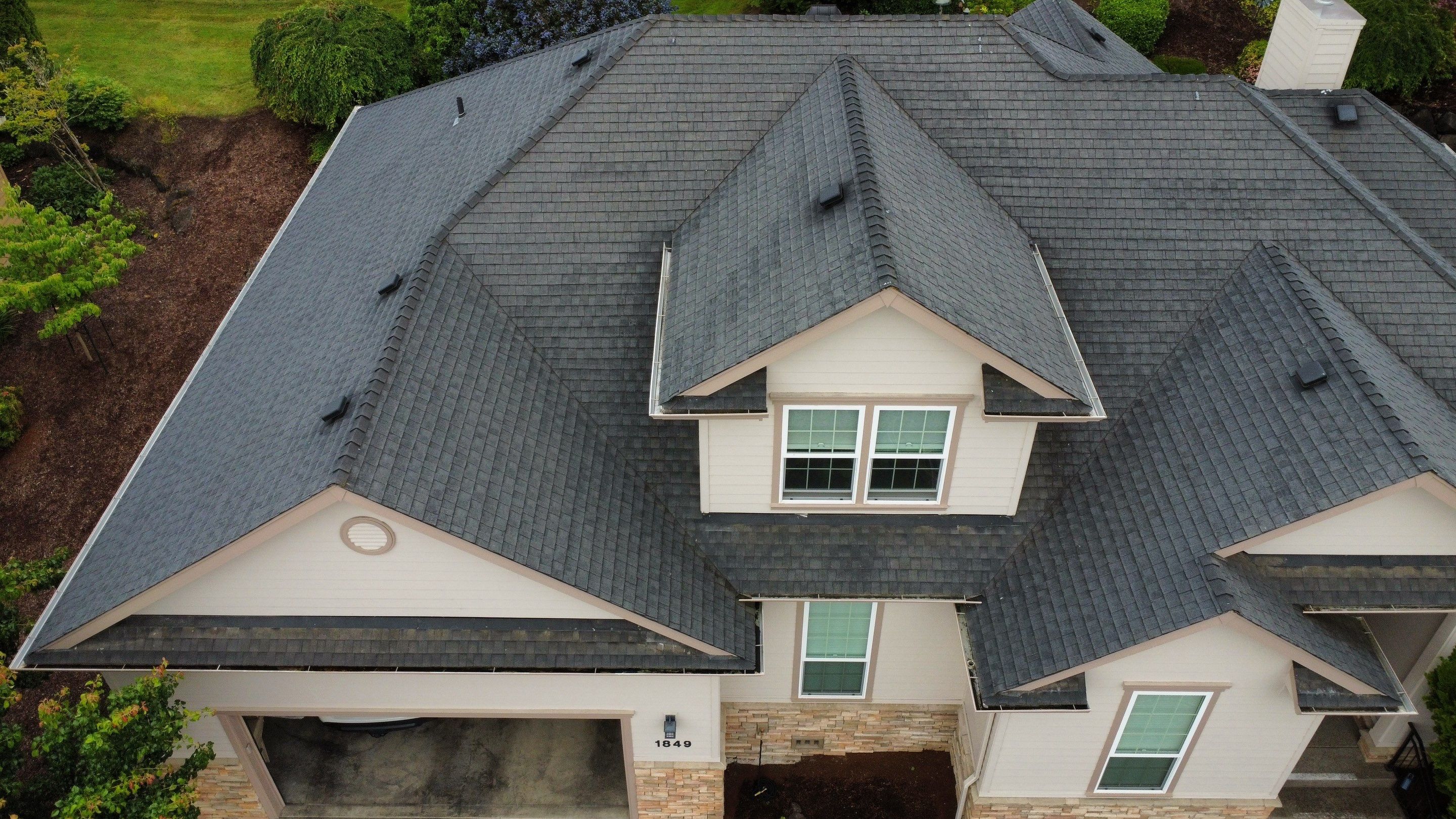 Residential Roofing Installation using IKO Dynasty (Color: Shadow Brown) by Orezona Building & Roofing Company, Inc.
