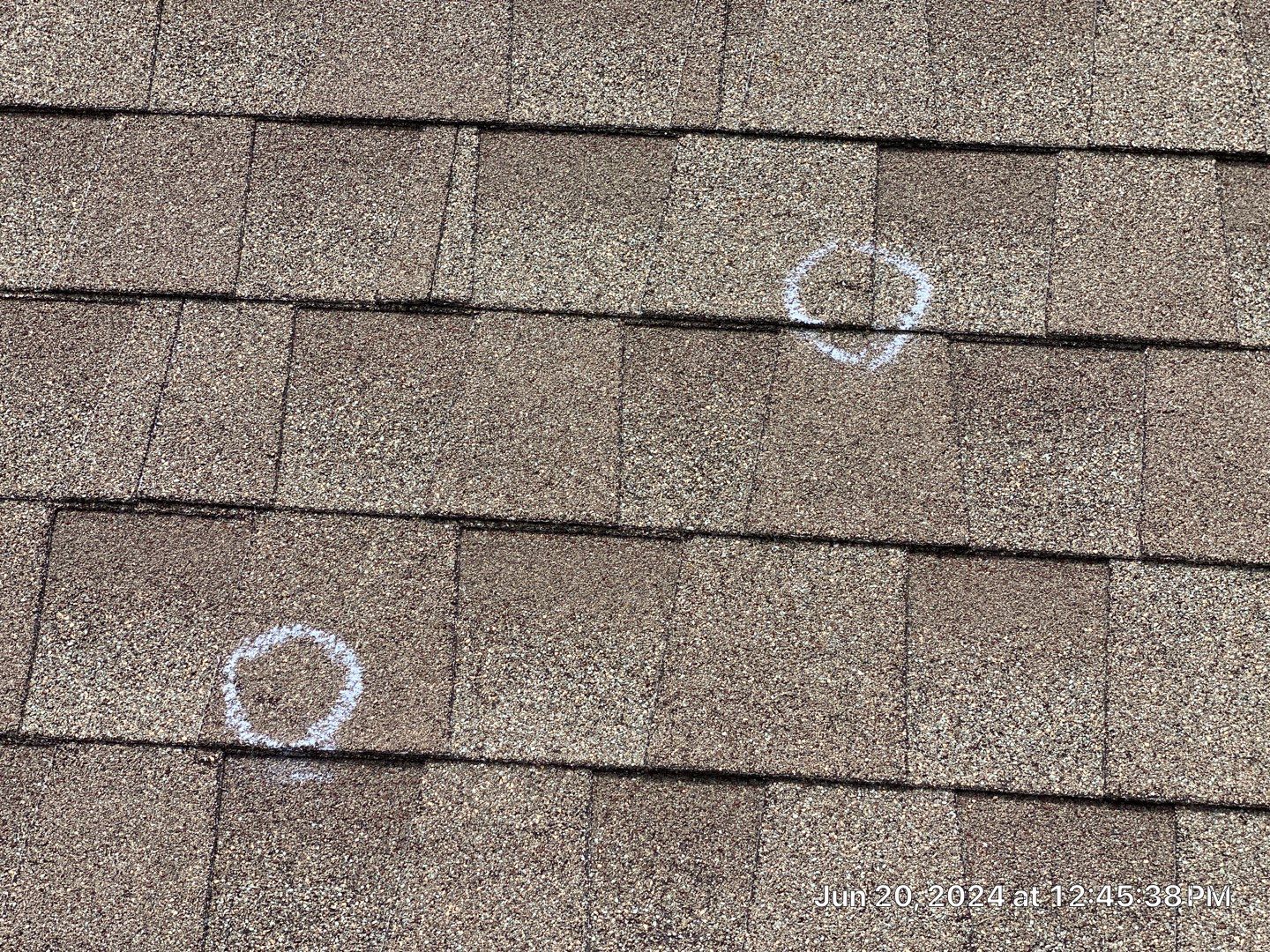 Hail Roof inspection in Jenks by Decor Roofing & Restoration