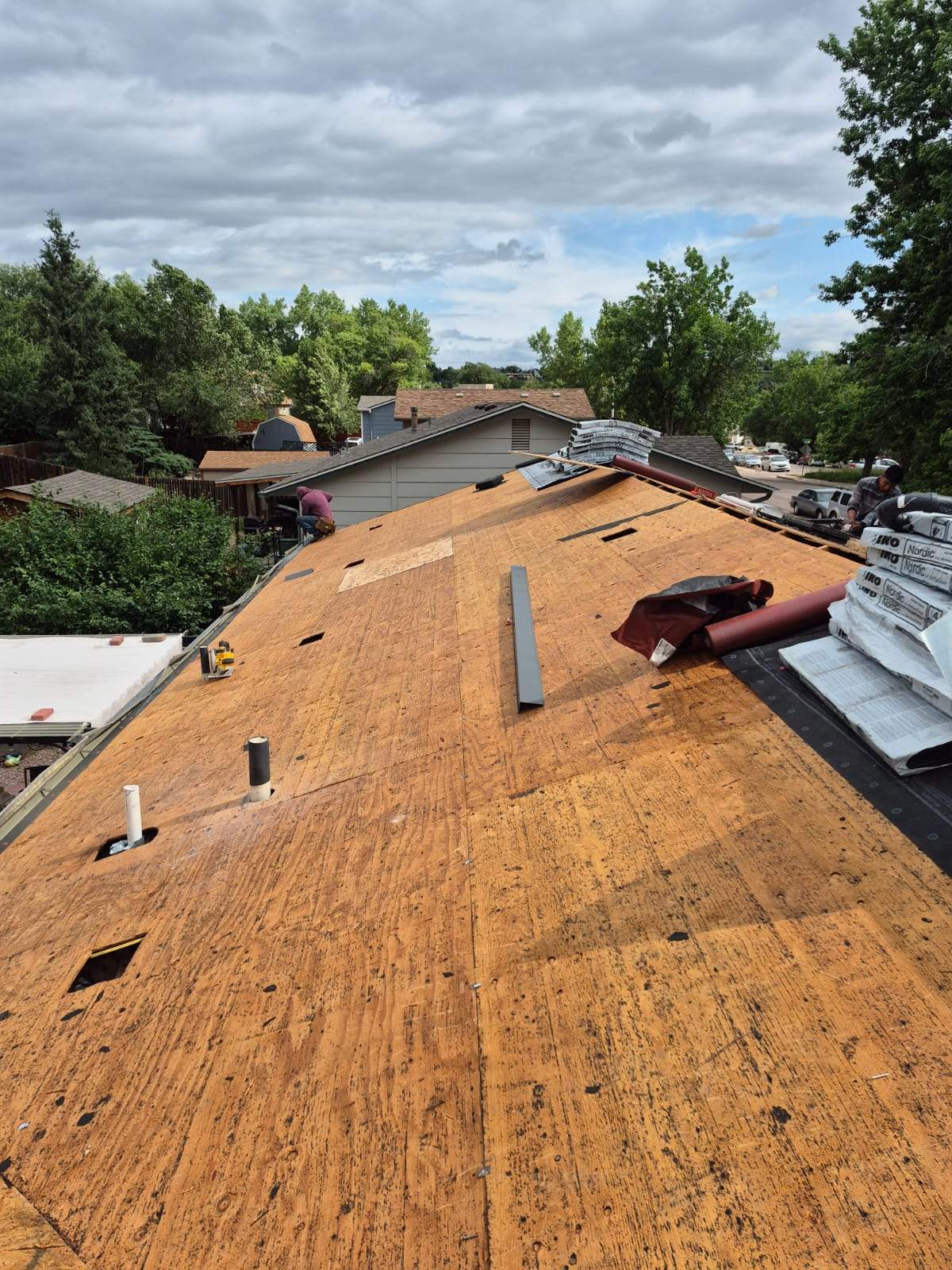 Project in Colorado Springs by Raptor Roofing 