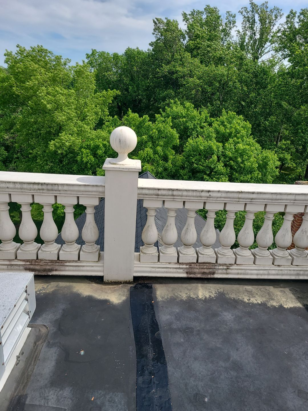 Lorton: EPDM Flat Roof with Partial Slate Replacement by RM Banning, Inc.