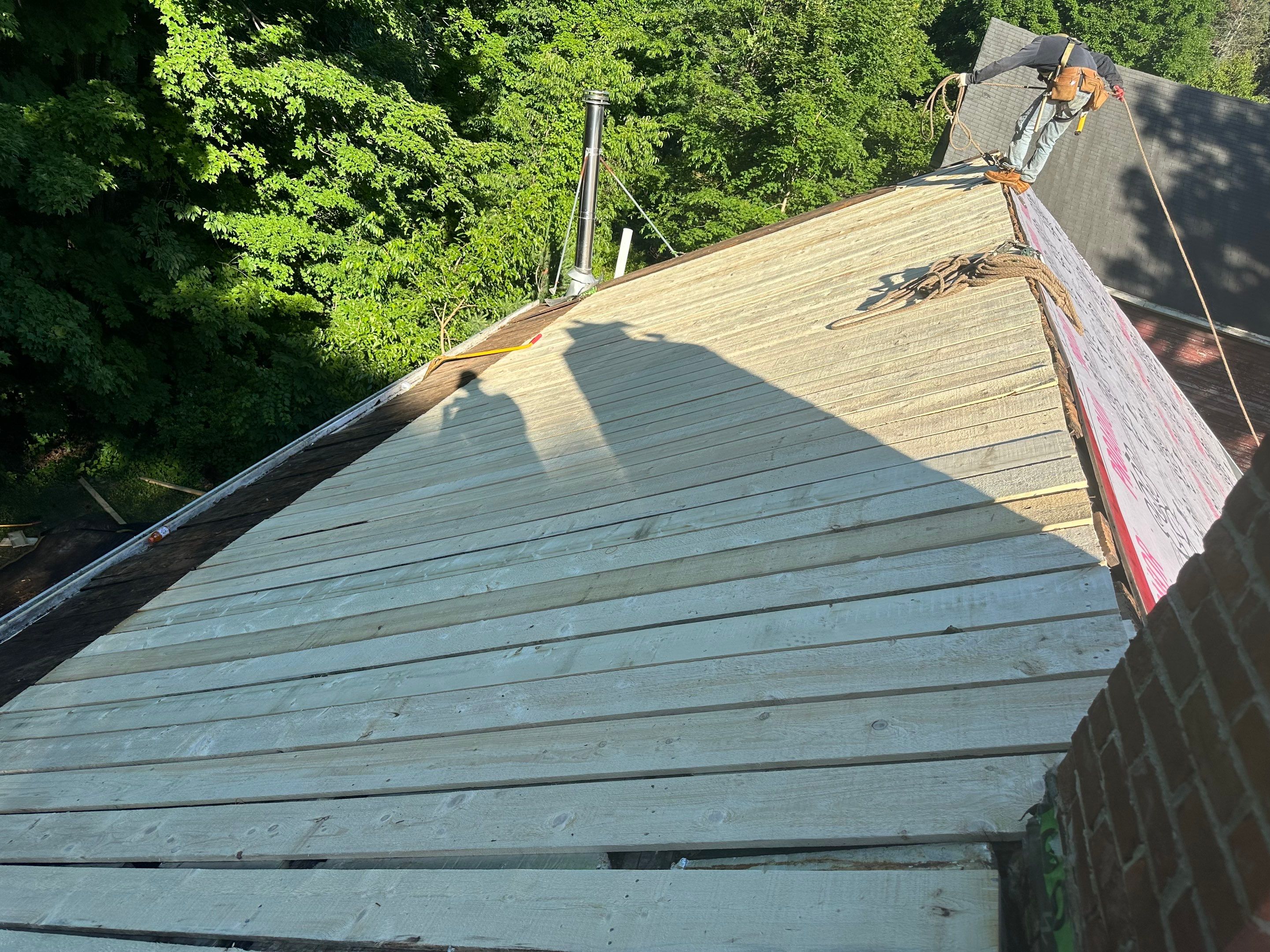 Barrington, NH Roof Replacement & Structural Deck Restoration by Tall pine roofing