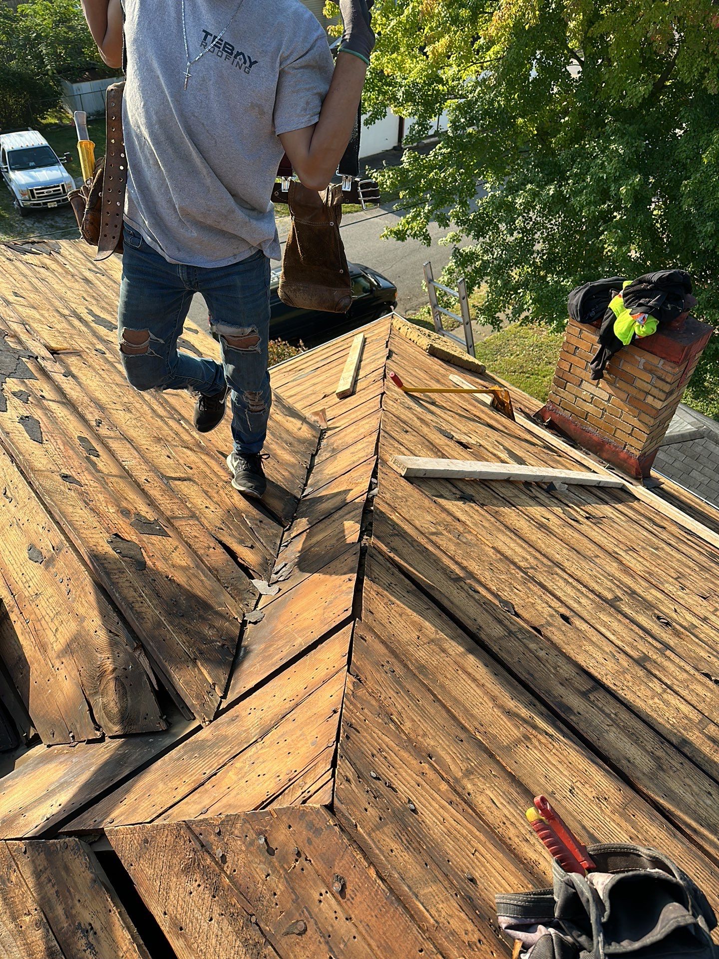 Residential Roofing Installation using Timberline HDZ by Rainstoppers Roofing