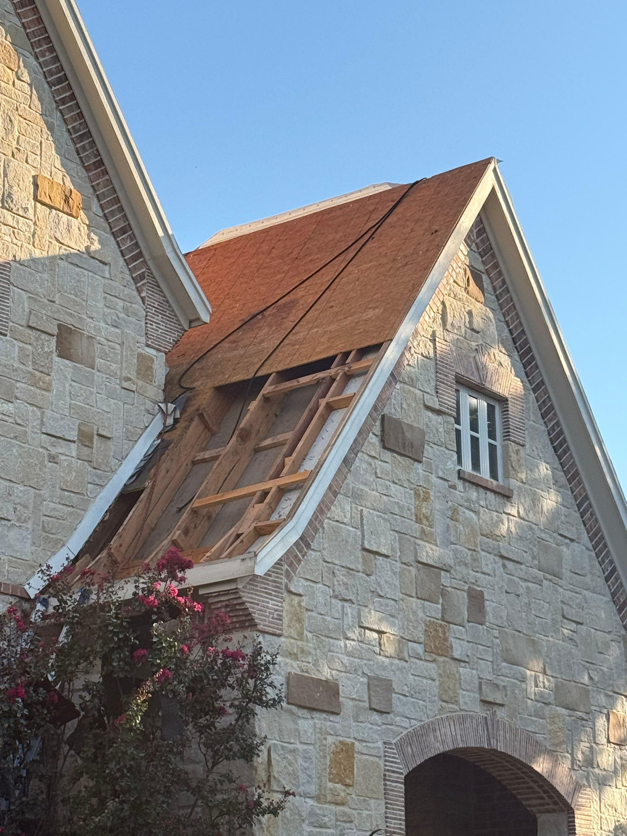 Southlake Texas Estate - Roof, Copper Awning and Gutter Project by First United Roofing & Construction