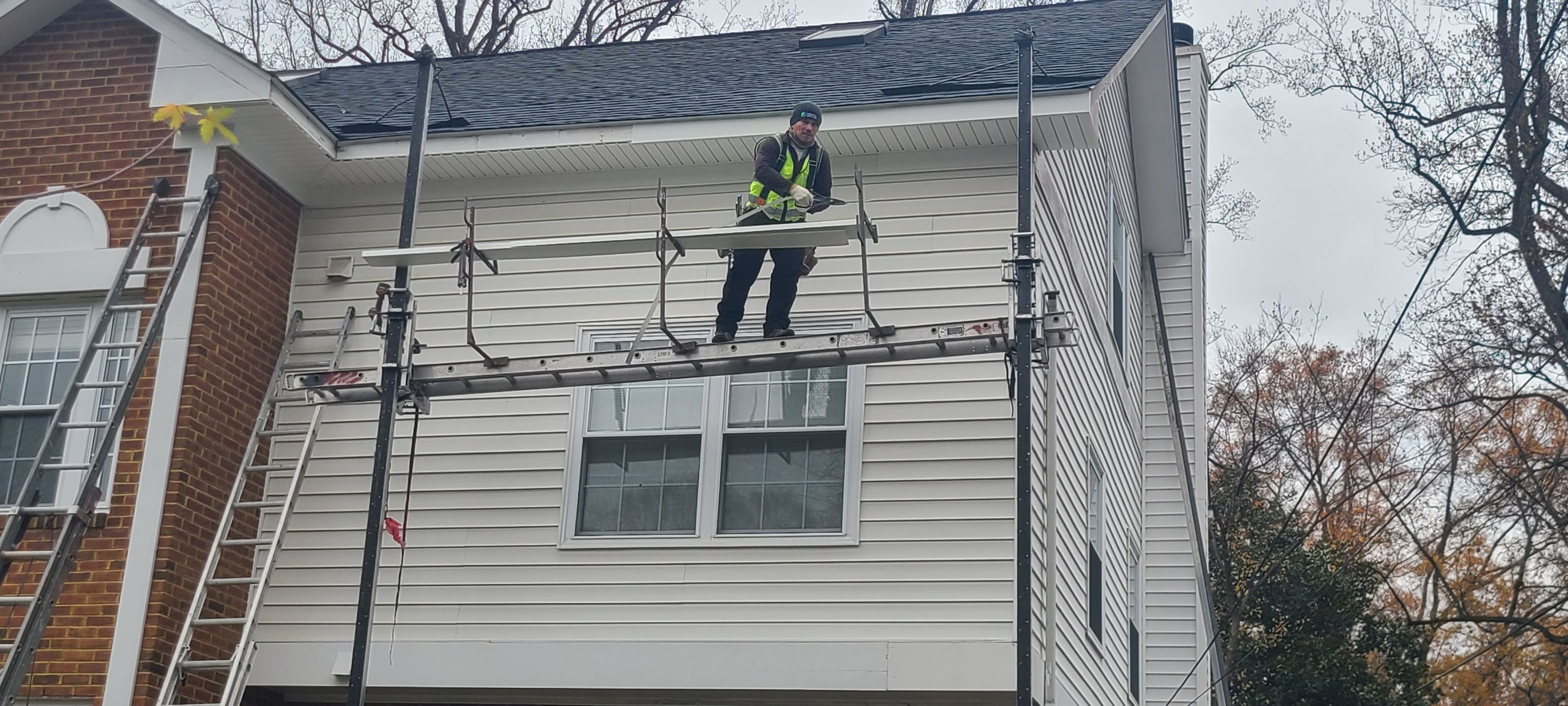 Falls Church: Residential Roof Replacement with CertainTeed Landmark Pro in Max Def Charcoal Black by RM Banning, Inc.