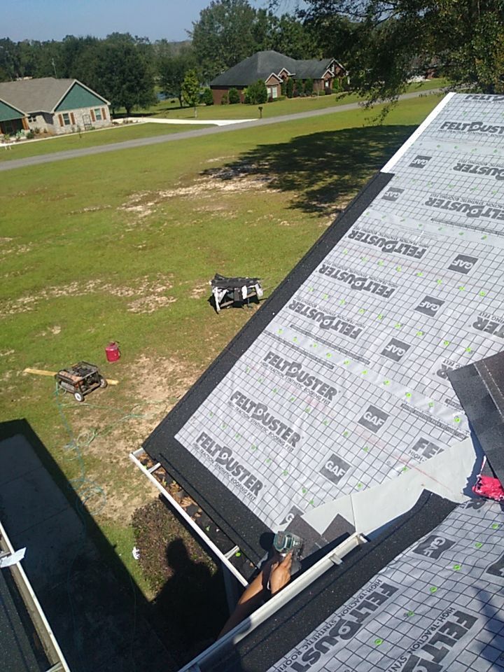 Residential Roofing Installation using Roof Replacement by American Roofing & Construction LLC