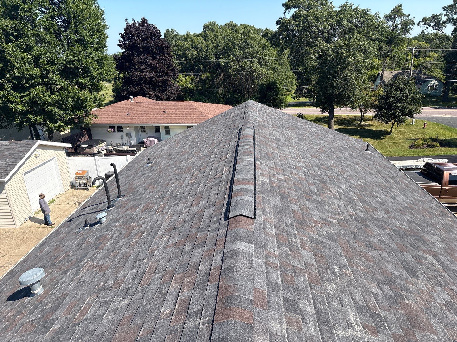 Project in Camp Douglas by Anytime Roofing LLC 