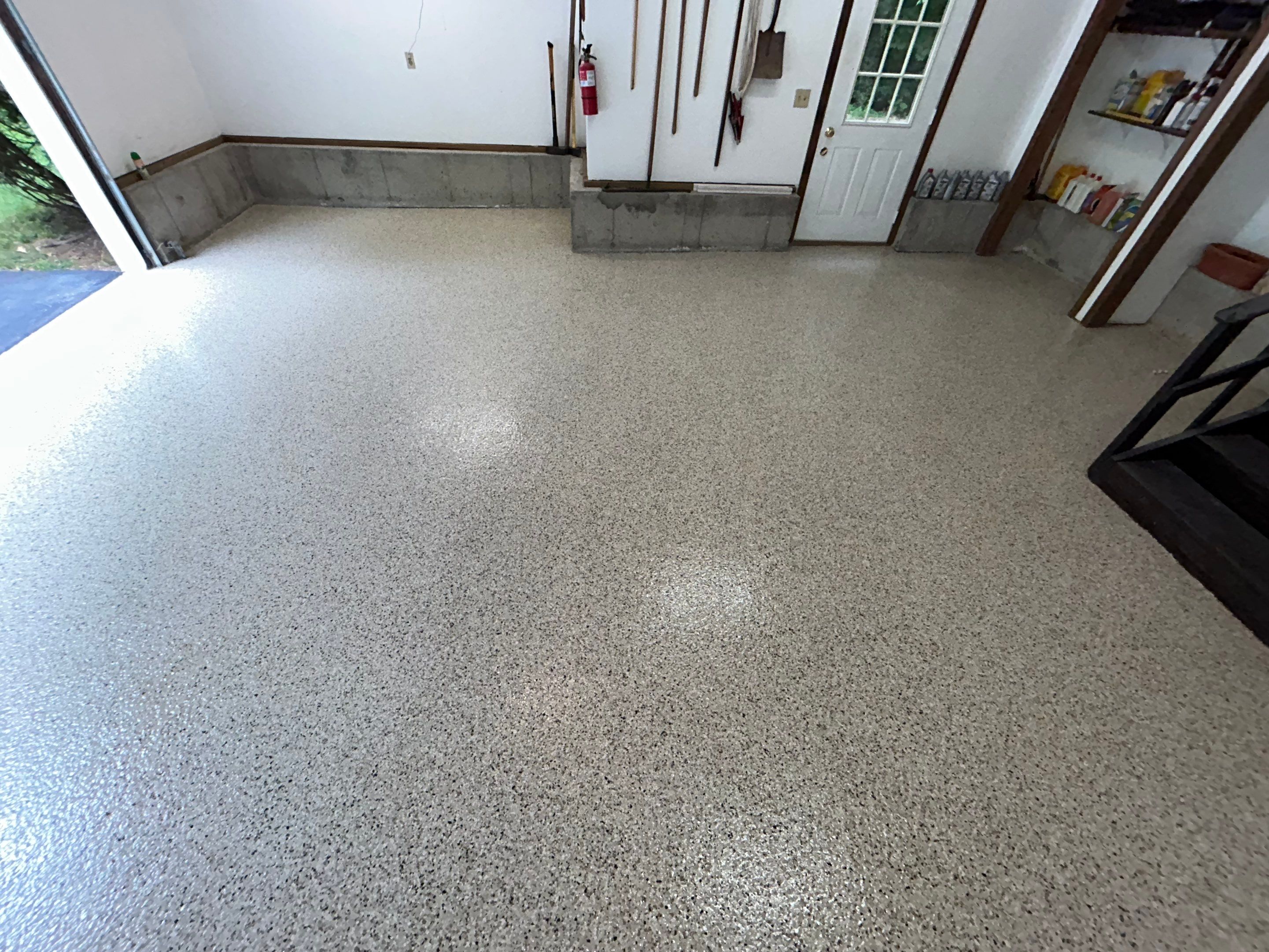 Beautiful Concrete Floor Coating in Shoreline by DiGiorgi Roofing and Siding Inc