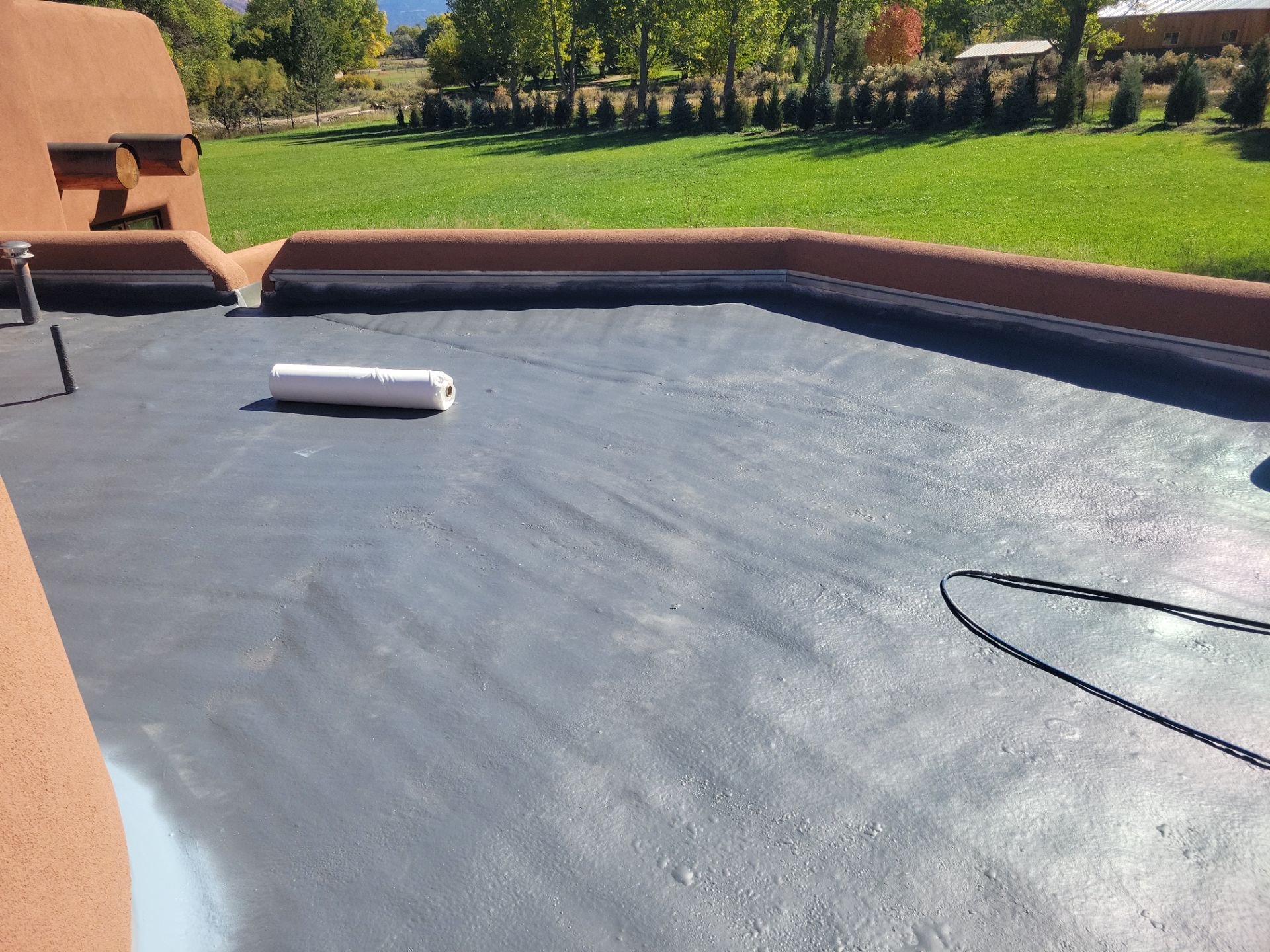 White Flat Roof Installation in Castle Valley, UT by Innovative Roofing Solutions