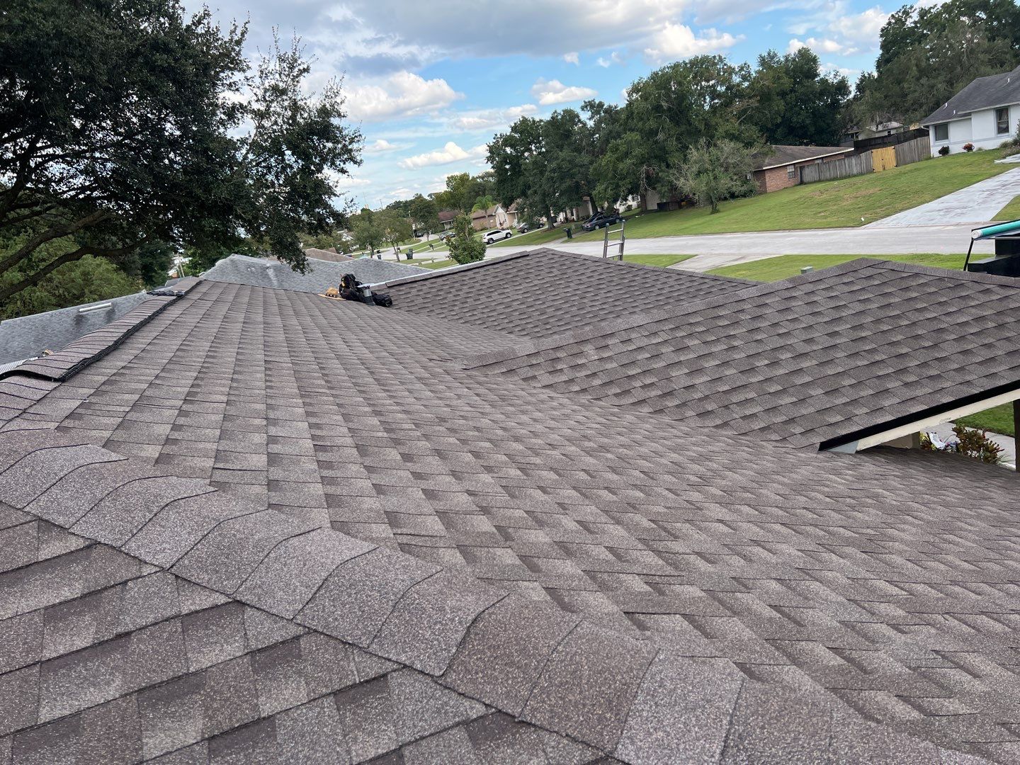 Residential Roofing Installation using GAF Timberline HDZ by 1st Class Roofing, Inc.