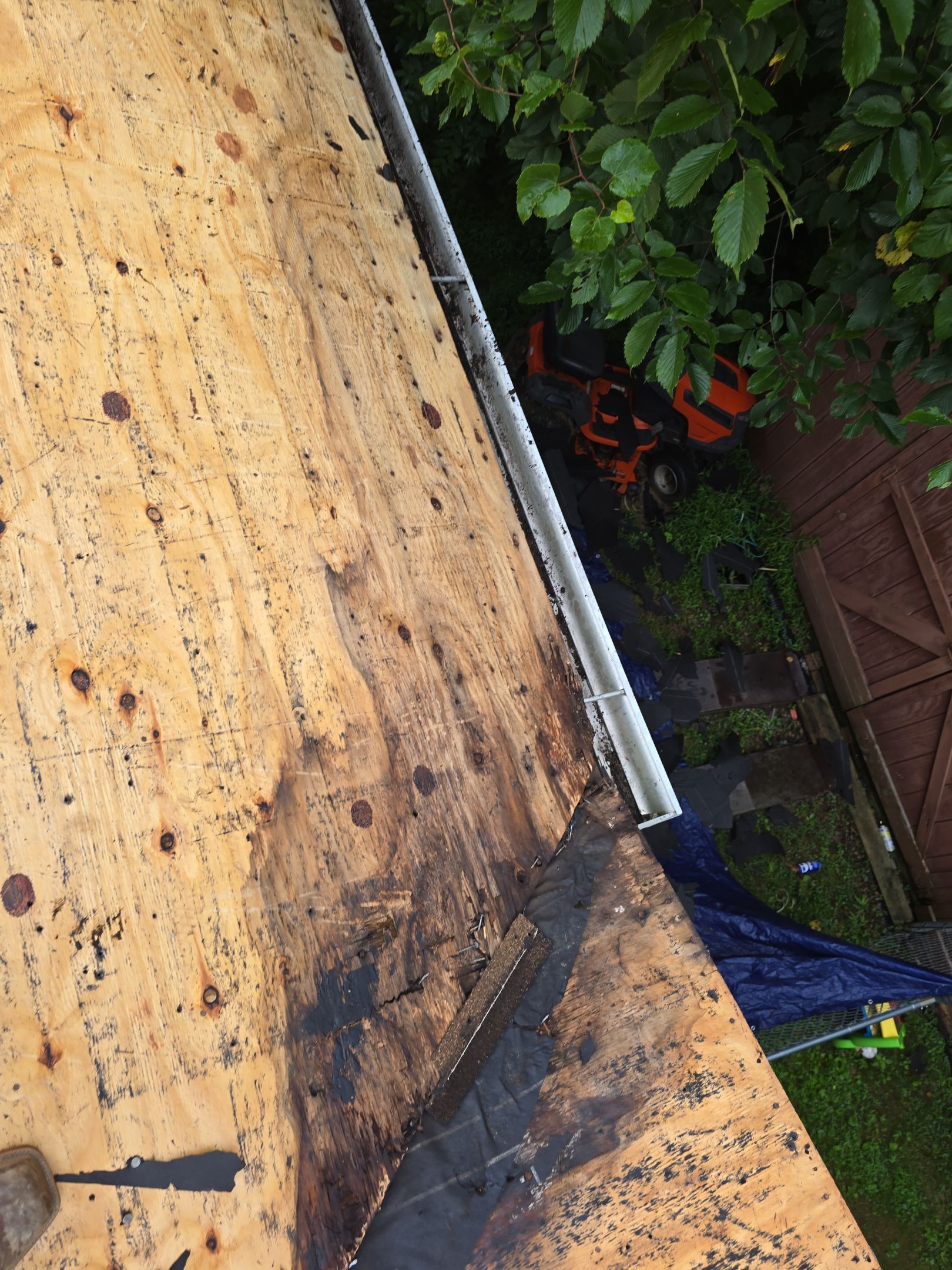 Residential Roofing Installation using GAF Timberline HDZ Shakewood by Rainstoppers Roofing