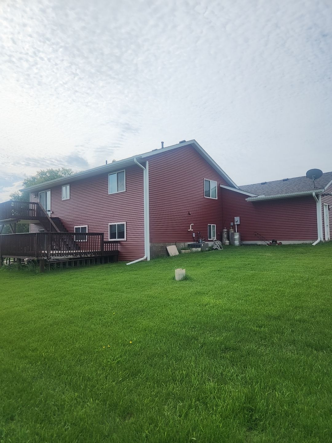5" Gutters in Big Lake by Next Level Seamless Gutters / Exteriors Inc.