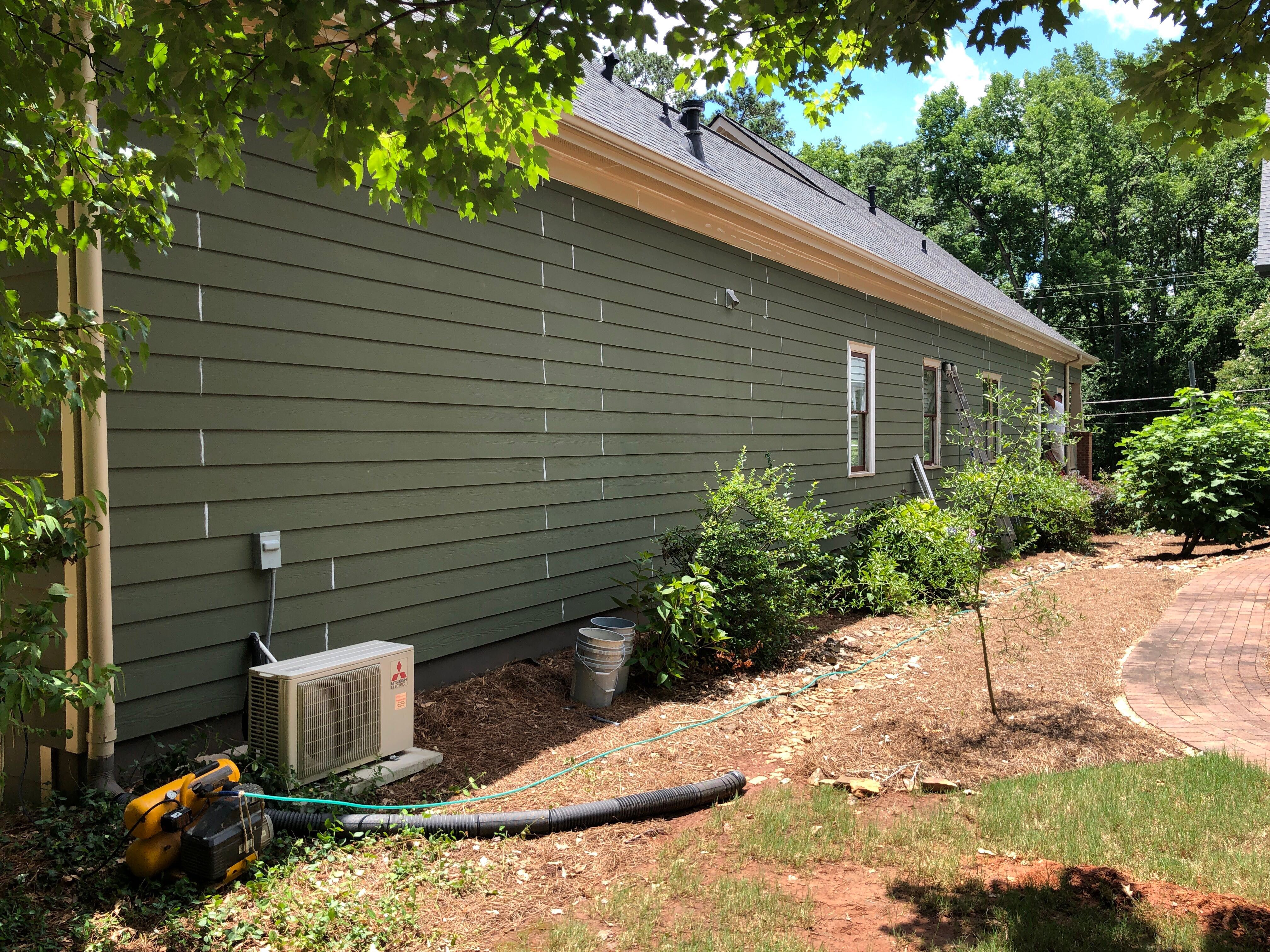 Full Exterior Color Transformation and Painting in Smyrna by Swift Home Renovations
