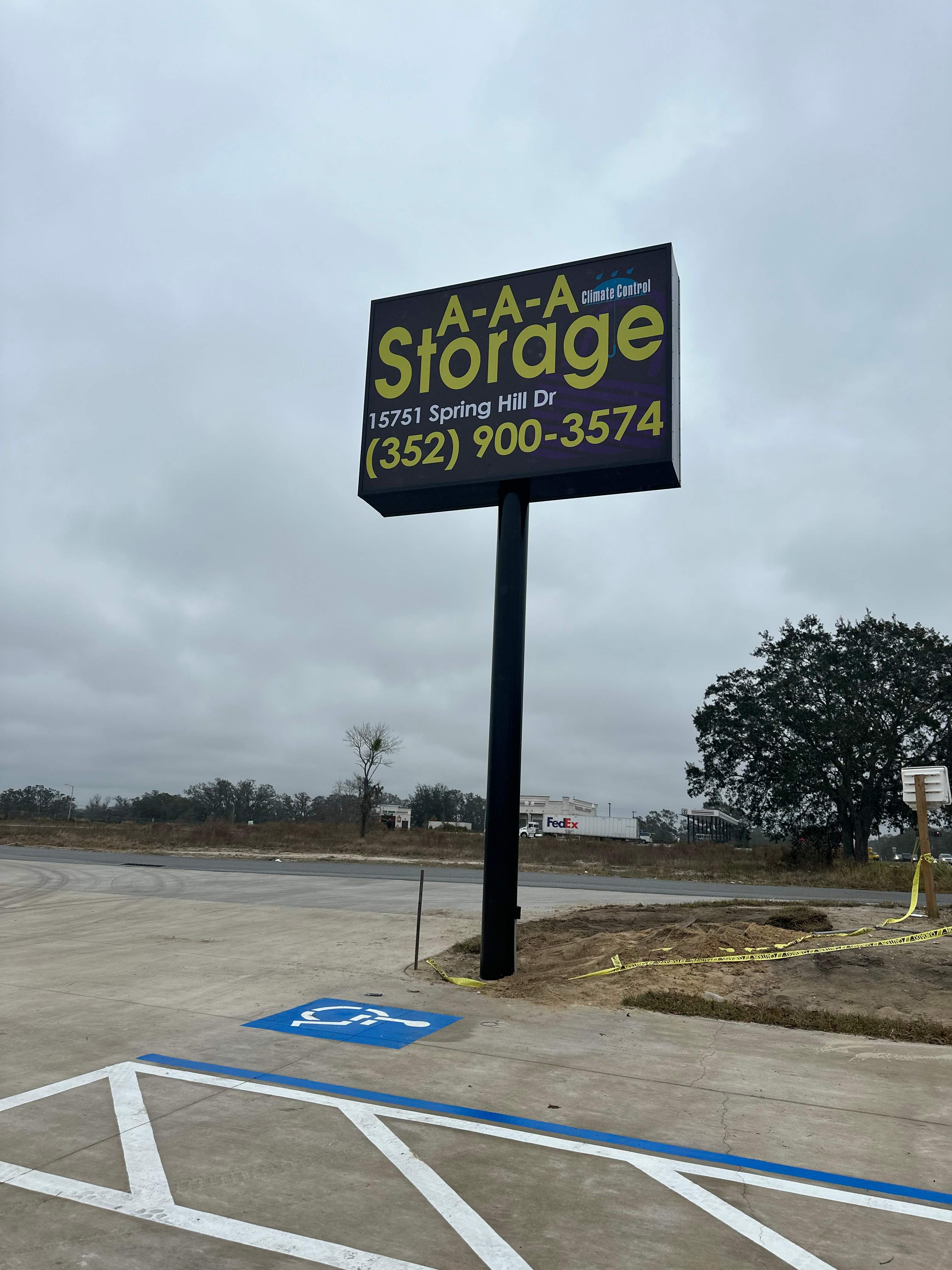 AAA Storage Pylon Sign by SignCrafters