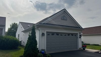 Turtle Shell gutter protection installation in Huntley, IL 60142, photograph 2