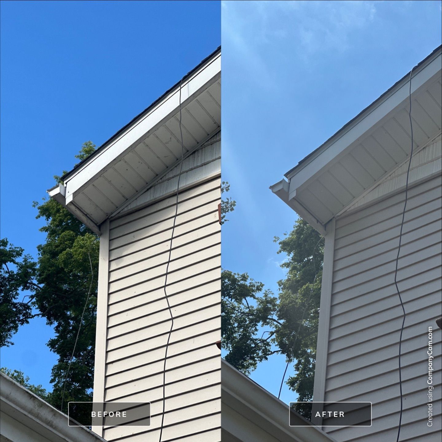 Project in Spring Grove by Simmons Power & Soft Washing