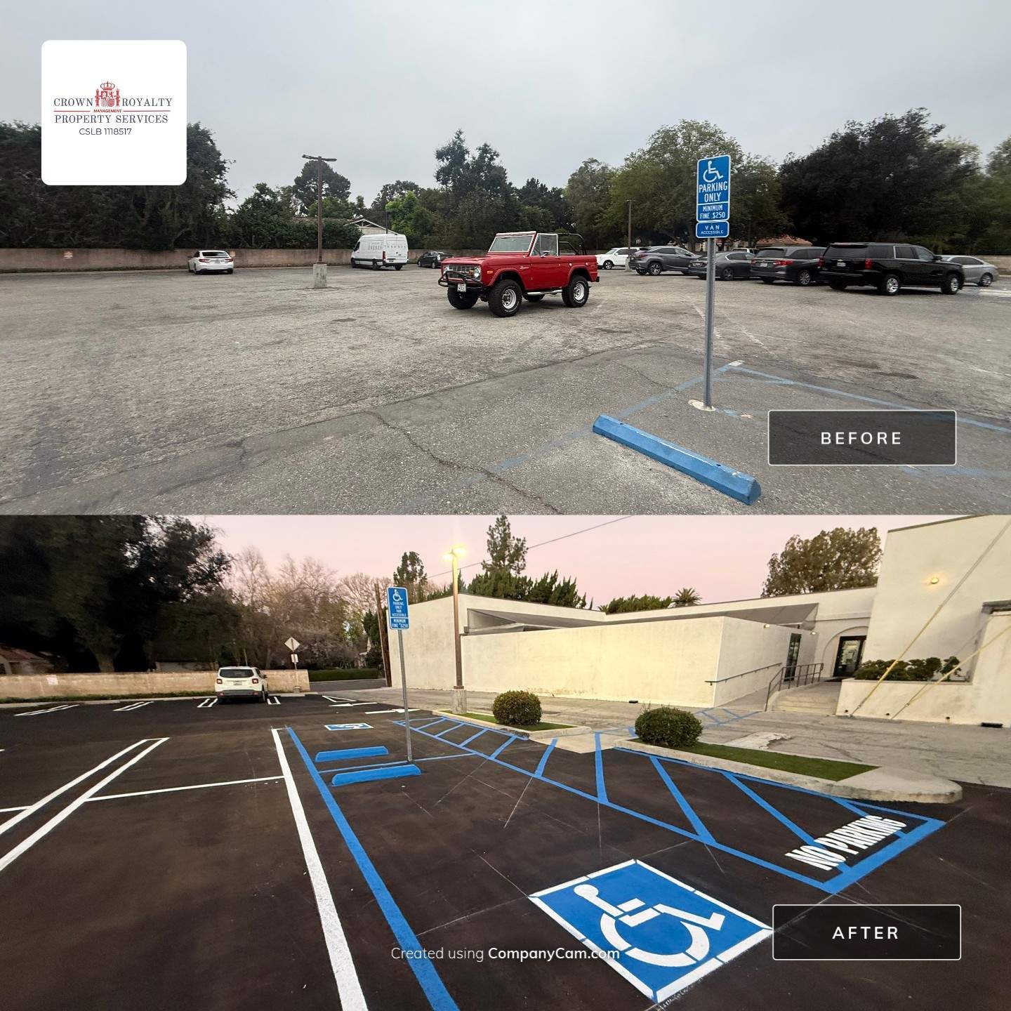 Before and After - ICSC by Crown Royalty Property Services 
