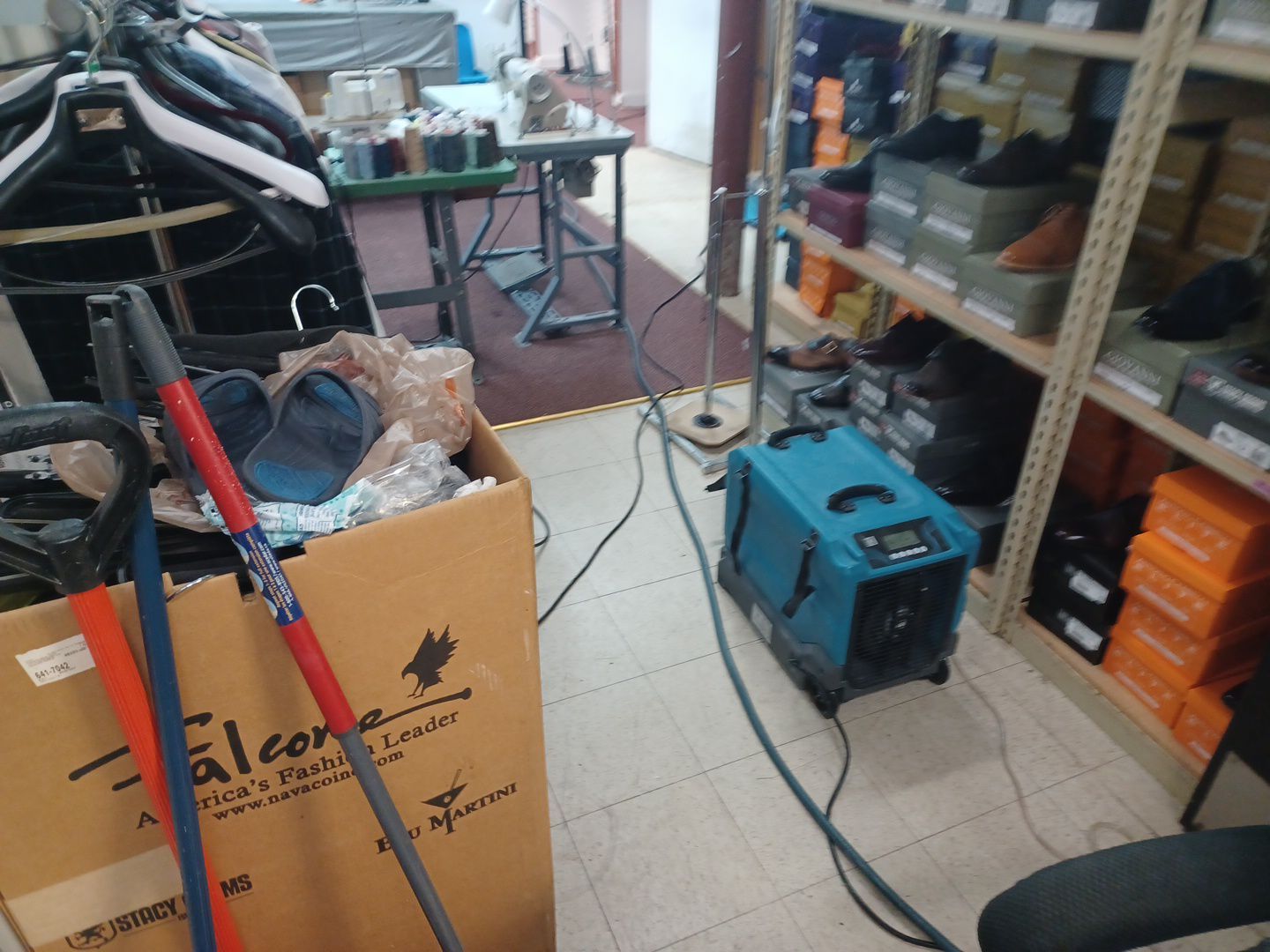 Project in Highland Park by EzDry Water Mitigation & Property Restoration