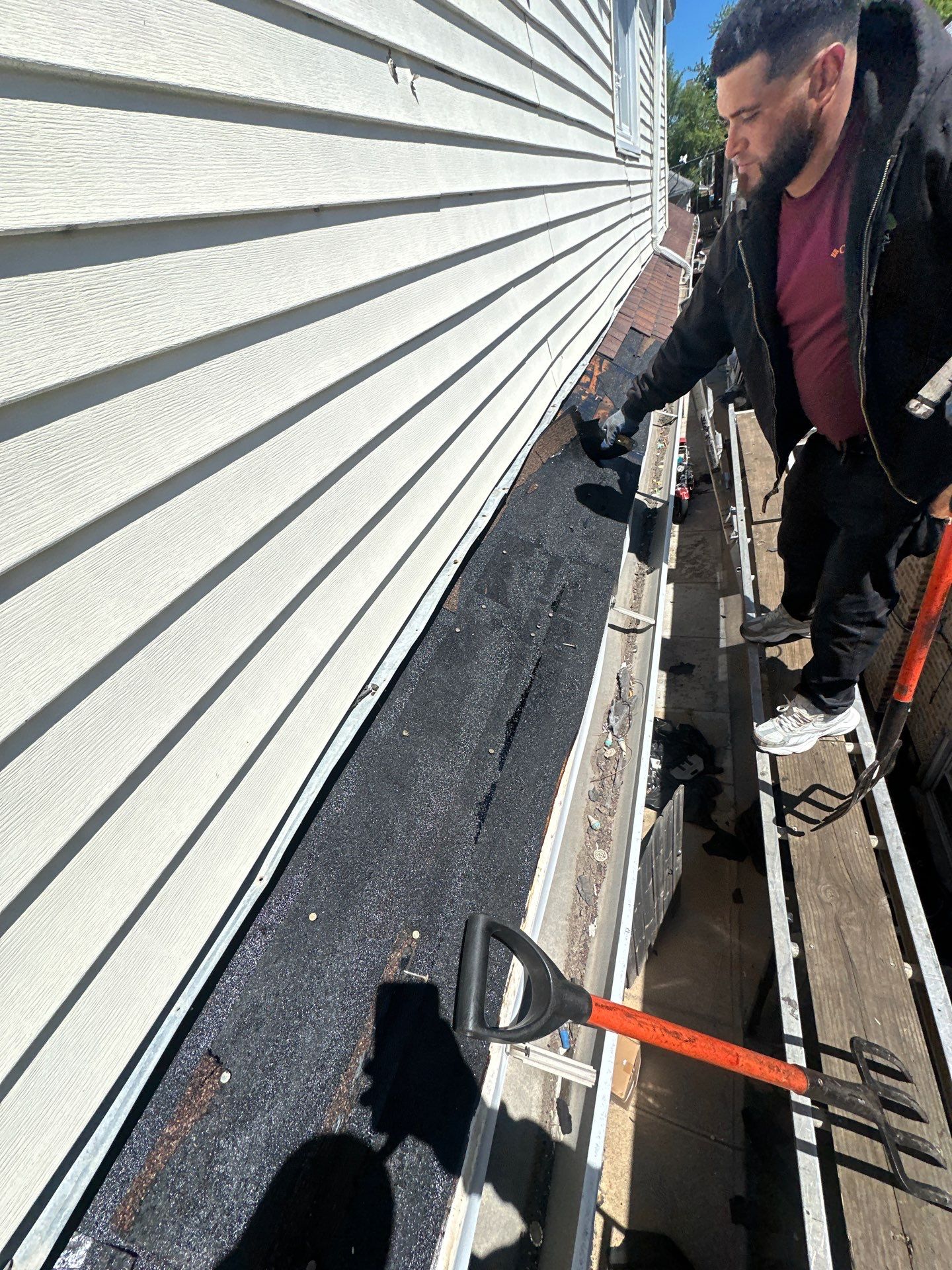 Roof and siding replacement by wind damage by Just Brilliant Restoration JBR