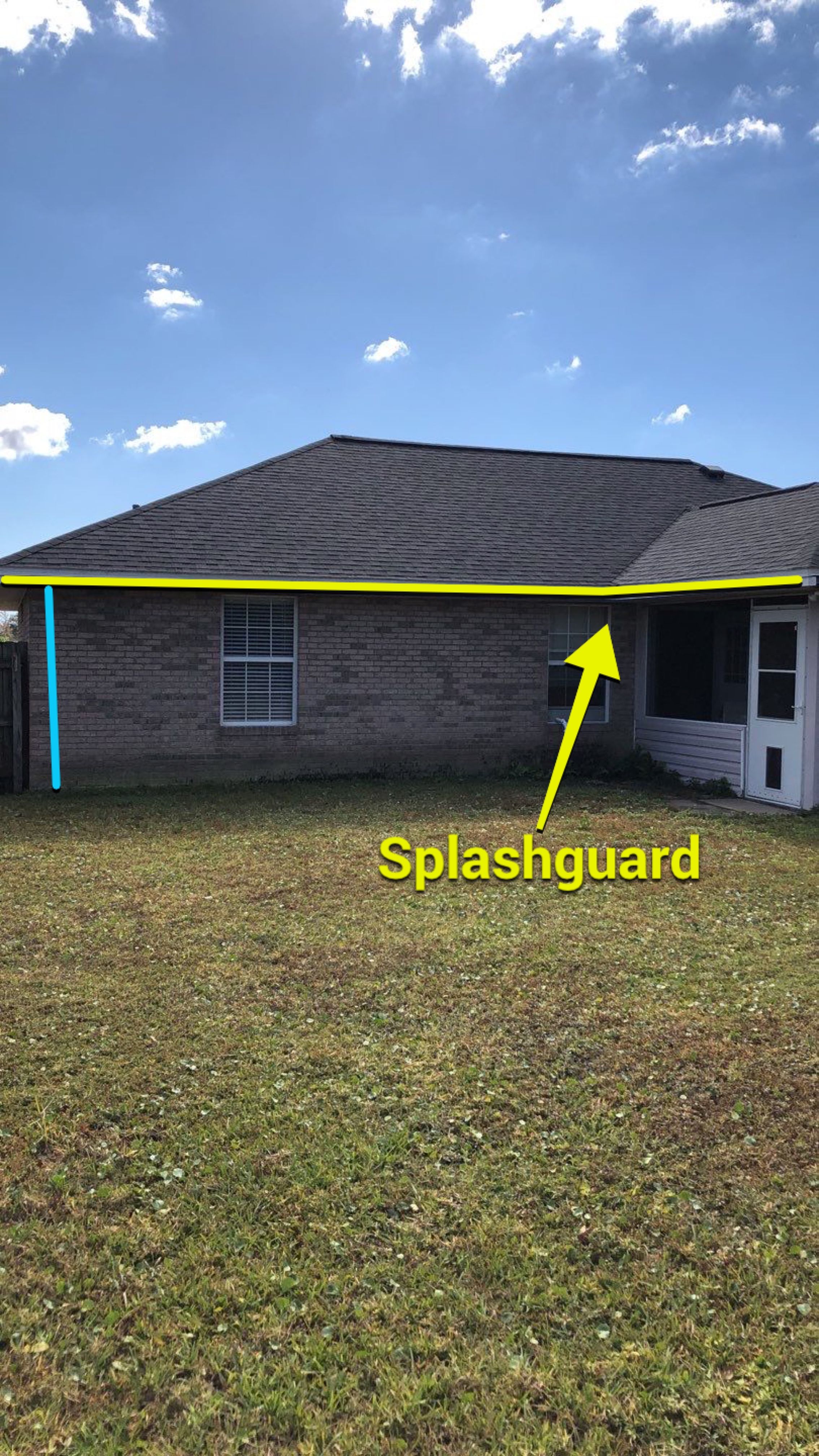 Gutter Installation using K-Style Seamless Gutters by Gutter Professors