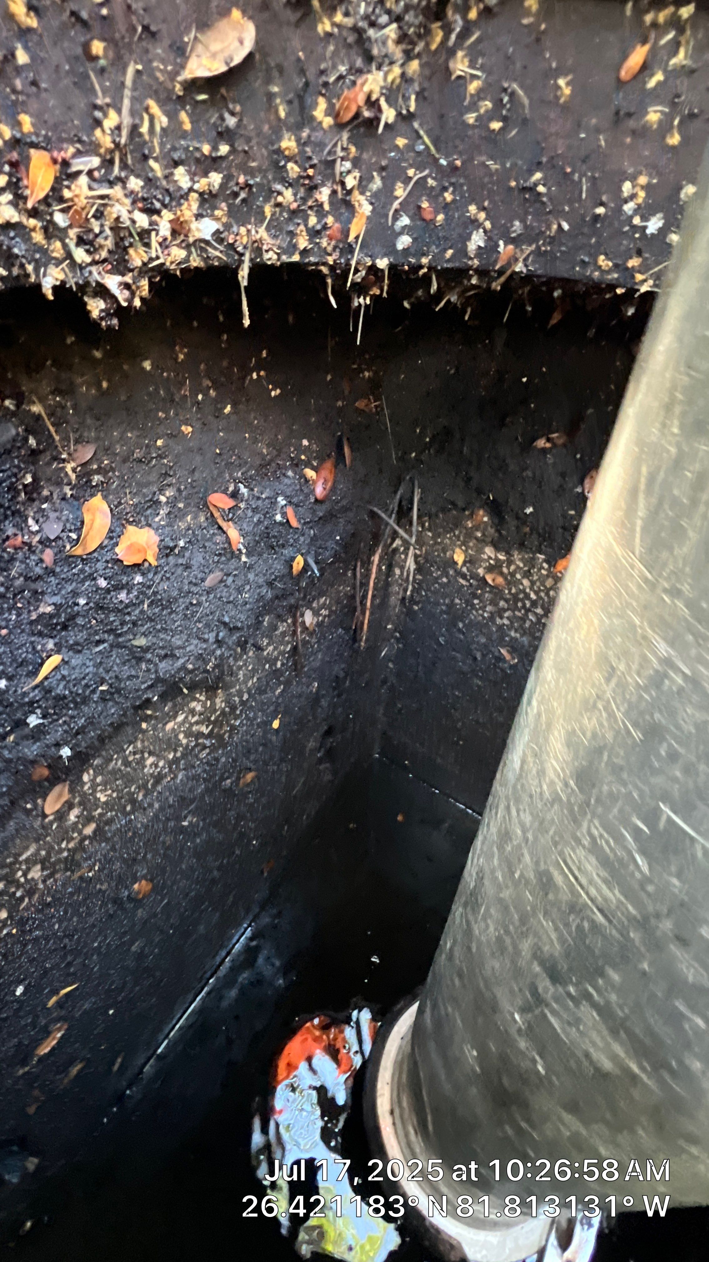Catch Basin Cleaning with 1 Tom Plumber in Estero by APS Power & Water