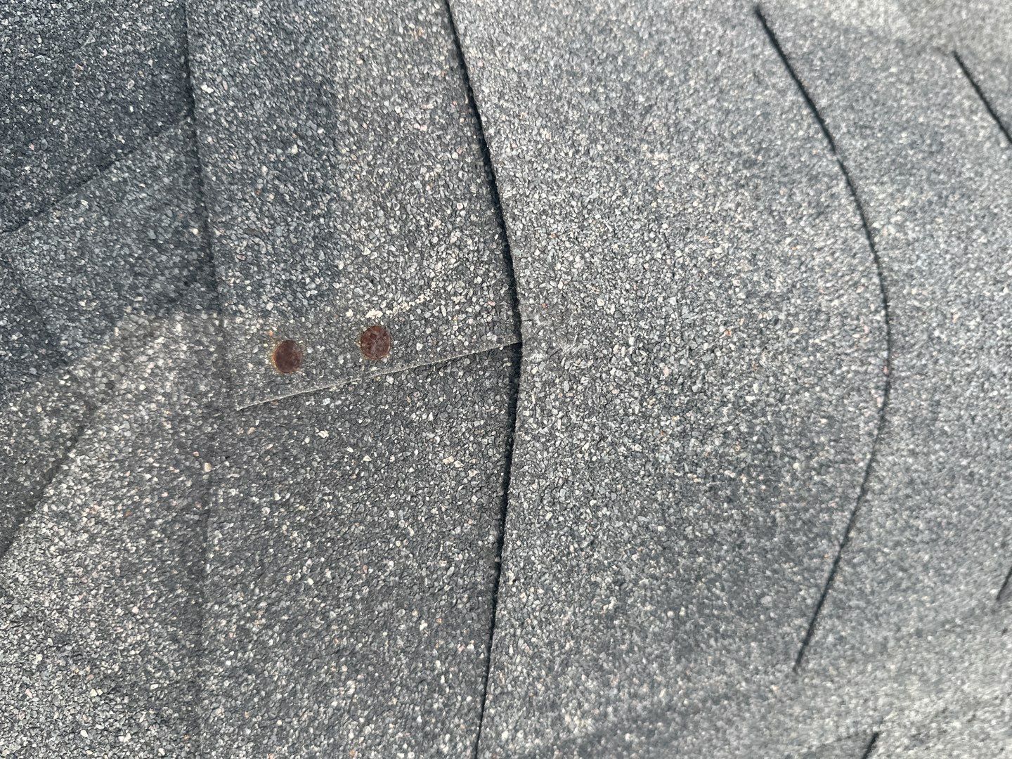 Hail Damage using Owen's Corning Duration (Lifetime) Shingles by Roof Repair Company
