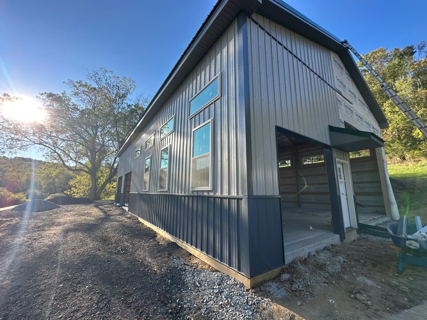Large Garage Build by Bec Construction Llc
