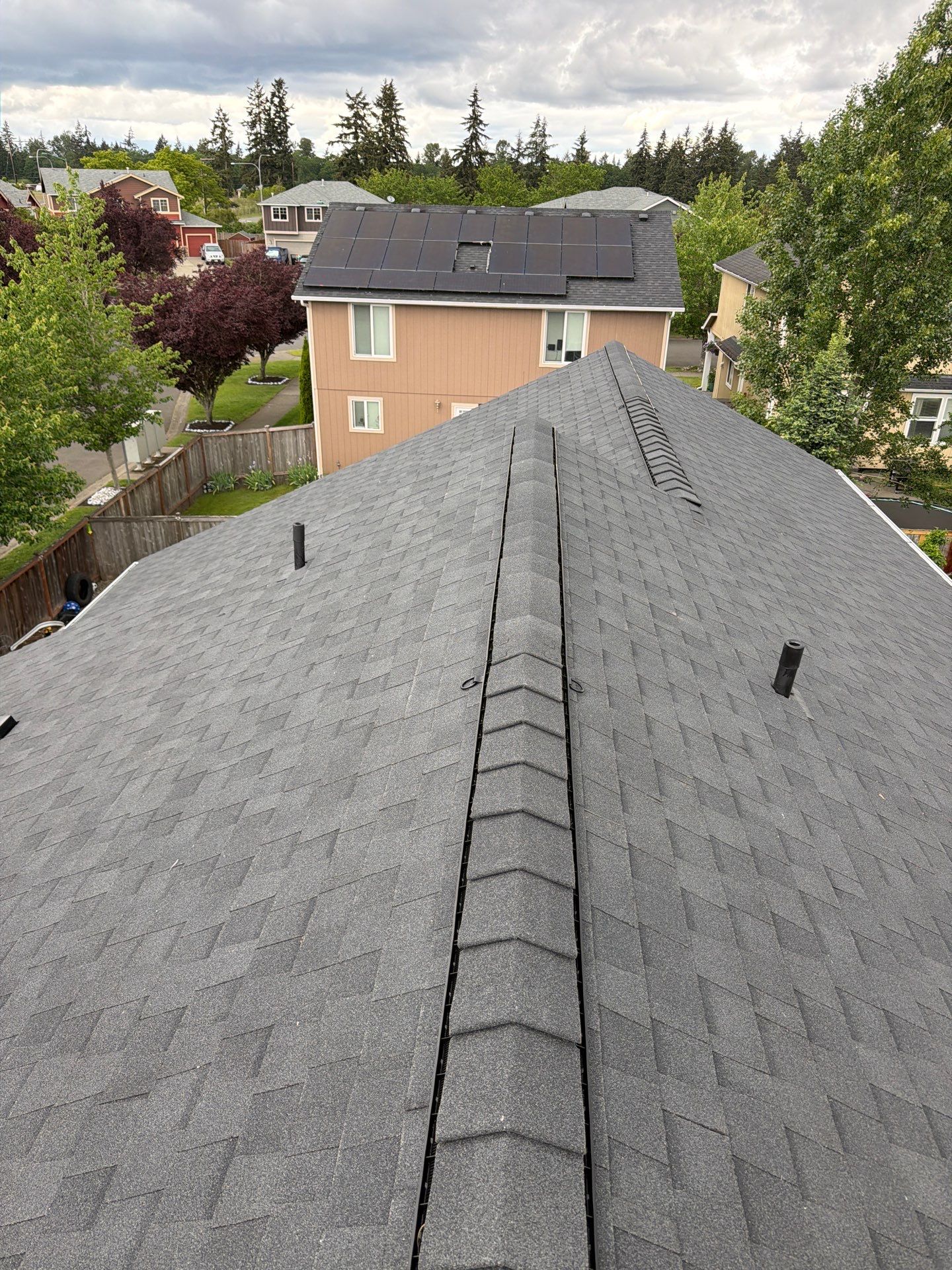 Residential Roofing Installation using GAF HDZ Shingles by Roofing Formula LLC