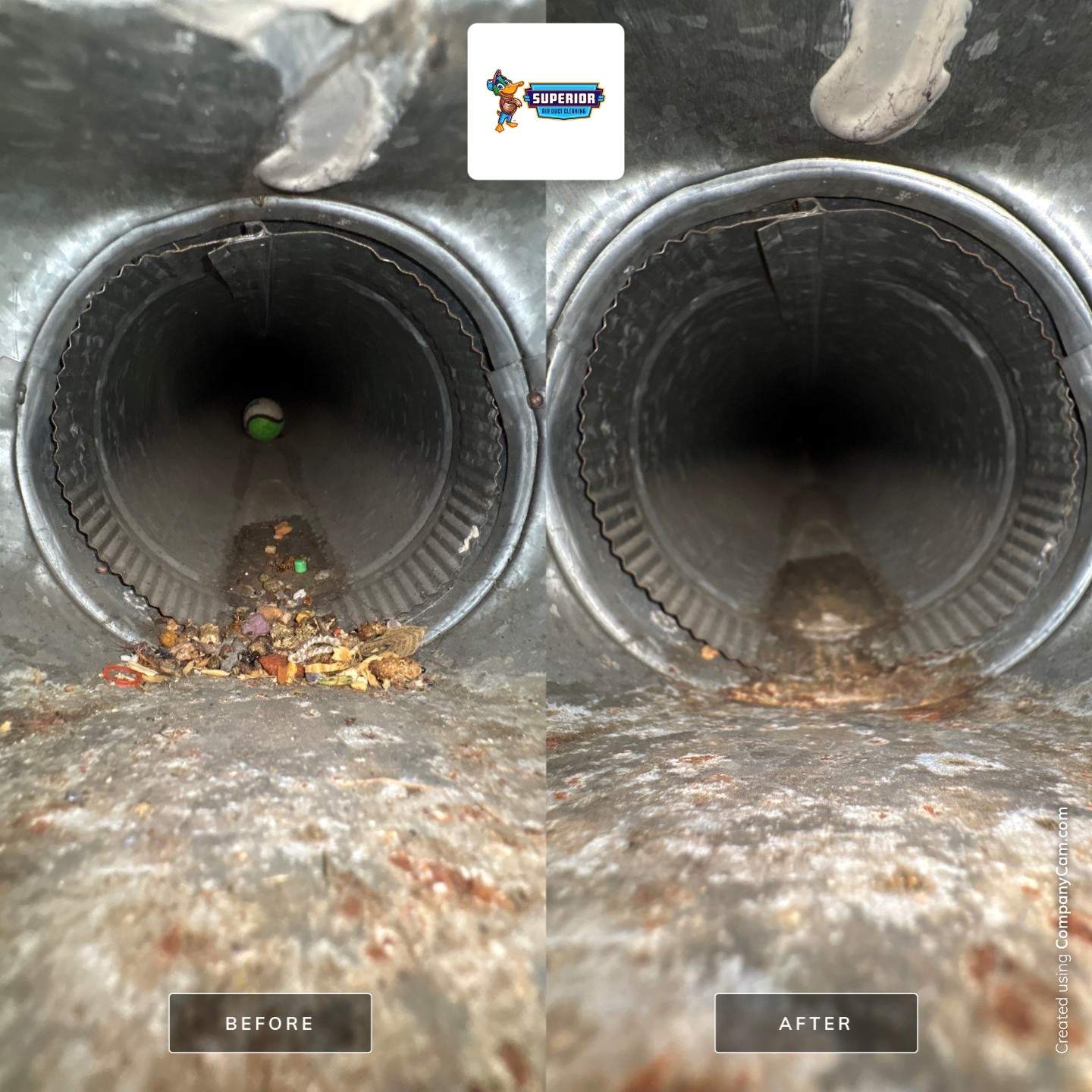 Air Duct Cleaning With a Vacuum Truck in Verona, PA by Superior Air Duct Cleaning